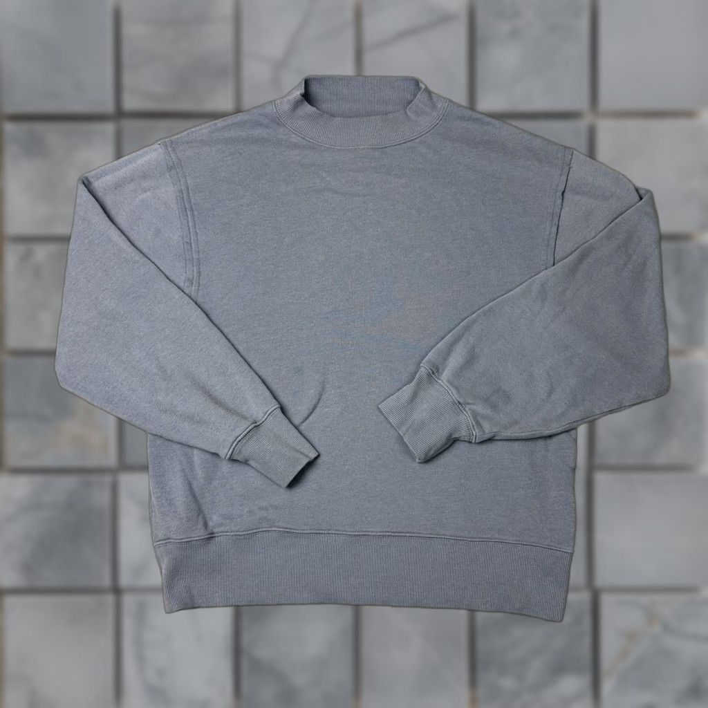 Alo ALO Womens XS Blue Moon Crew Neck Sweatshirt Pullover Sweatshirt Yoga Activewear Casual Size XS / US 0-2 / IT 36-38 - 1 Thumbnail