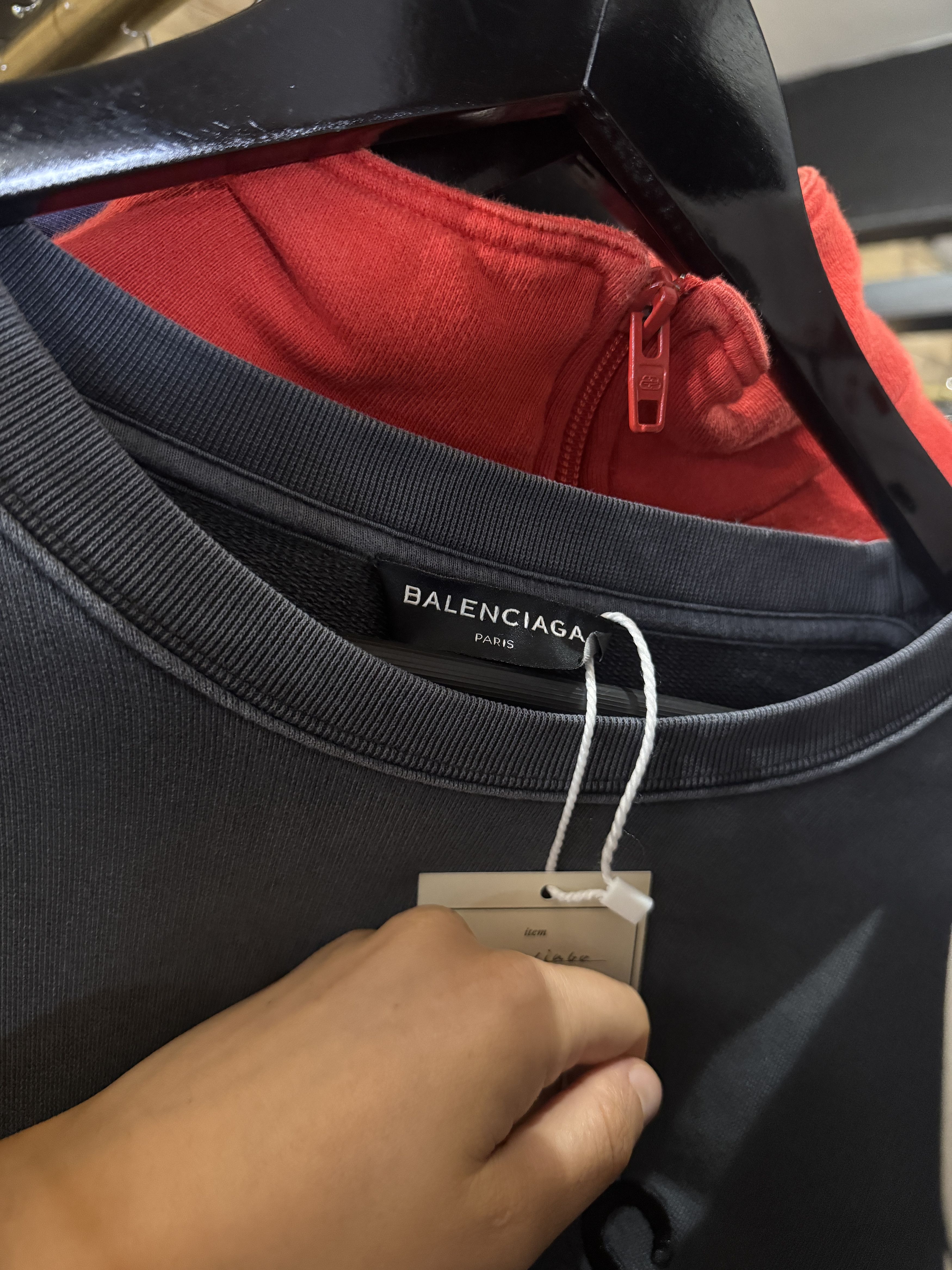 Balenciaga Balenciaga Sinners Sweatshirt Size US XL / EU 56 / 4 - 9 Thumbnail