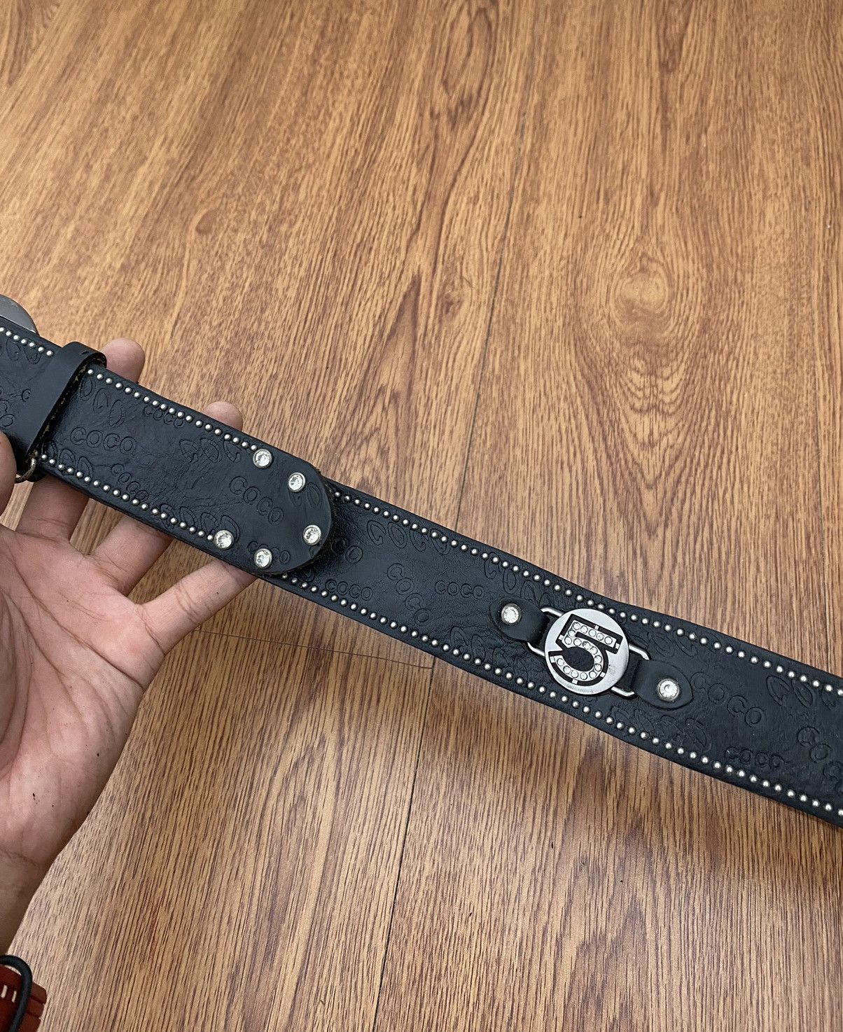 Japanese Brand × Vintage Coco 5 leather belt Size ONE SIZE - 4 Thumbnail