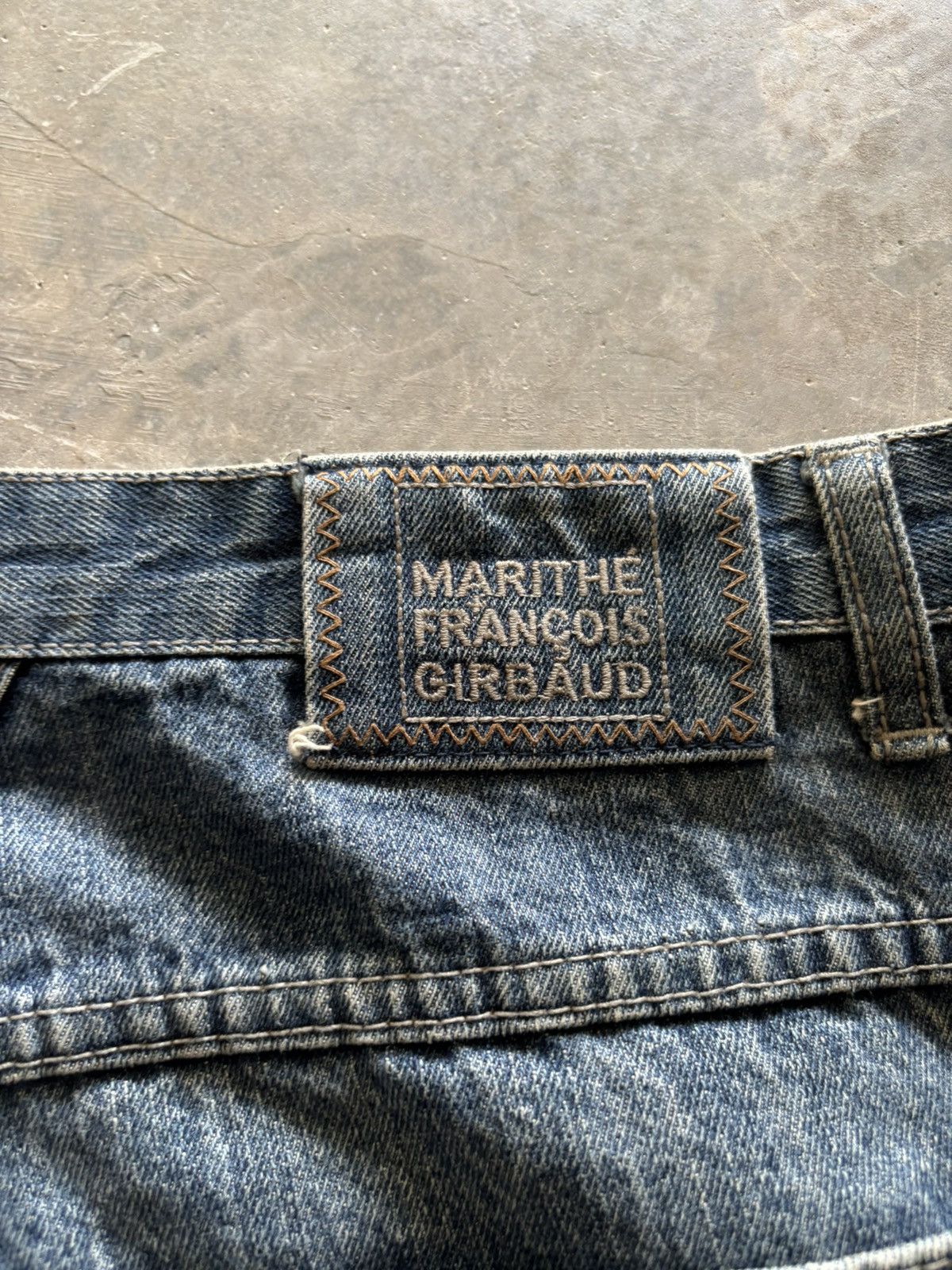 Designer × Marithe + Francois Girbaud vintage MARITHE FRANCOIS GIRBAUD MFG baggy jeans side pocket Size US 39 - 13 Thumbnail