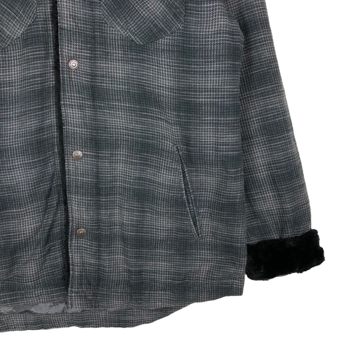 Japanese Brand × Vintage 🔥VINTAGE FLANNEL WORK SHIRT JACKET KANSAI JEANS JAPAN Size US L / EU 52-54 / 3 - 5 Thumbnail