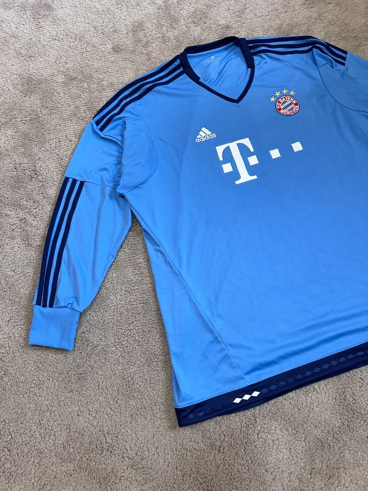 Adidas BAYERN MUNICH 2015 2016 GOALKEEPER FOOTBALL SHIRT JERSEY 3XL Size US XXL / EU 58 / 5 - 2 Thumbnail