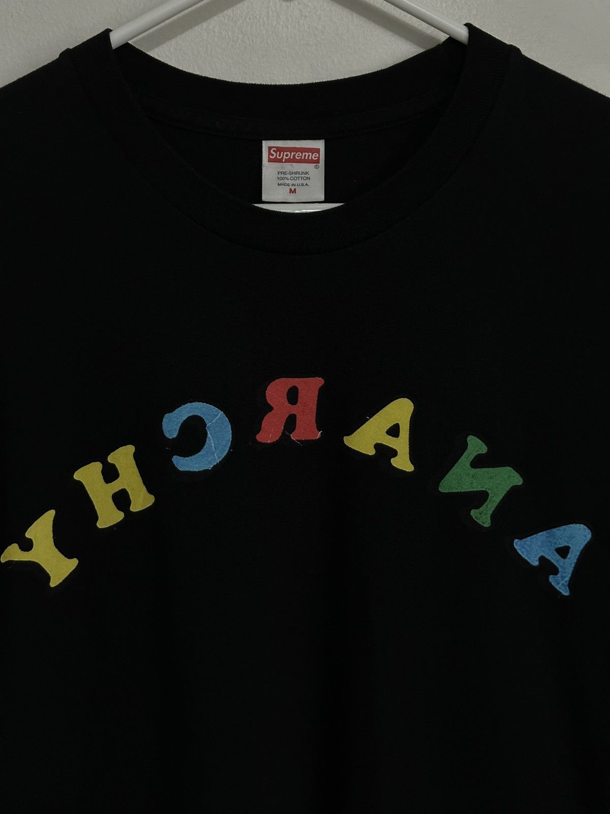 Supreme Supreme Jamie Reid Anarchy Tee Size US M / EU 48-50 / 2 - 2 Thumbnail