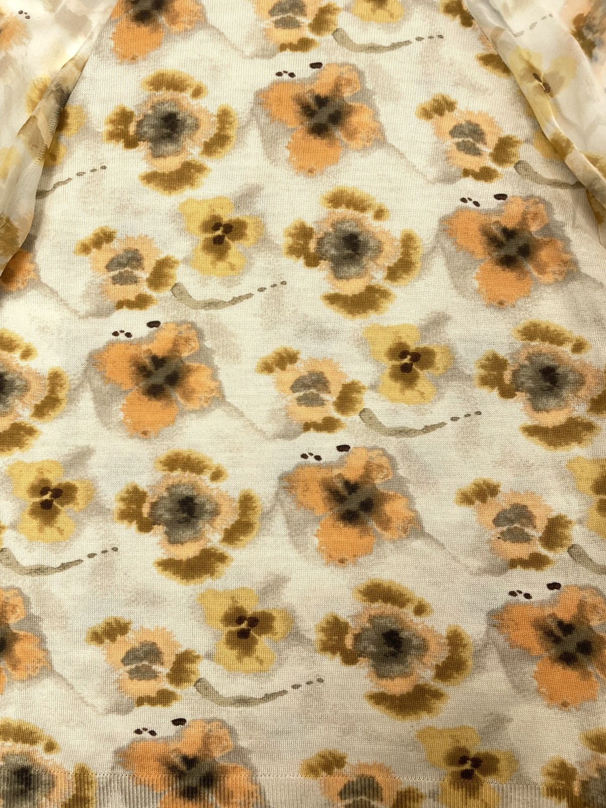 Dior Christian Dior by John Galliano Floral Knit Top - Size FR 38 Size S / US 4 / IT 40 - 8 Thumbnail