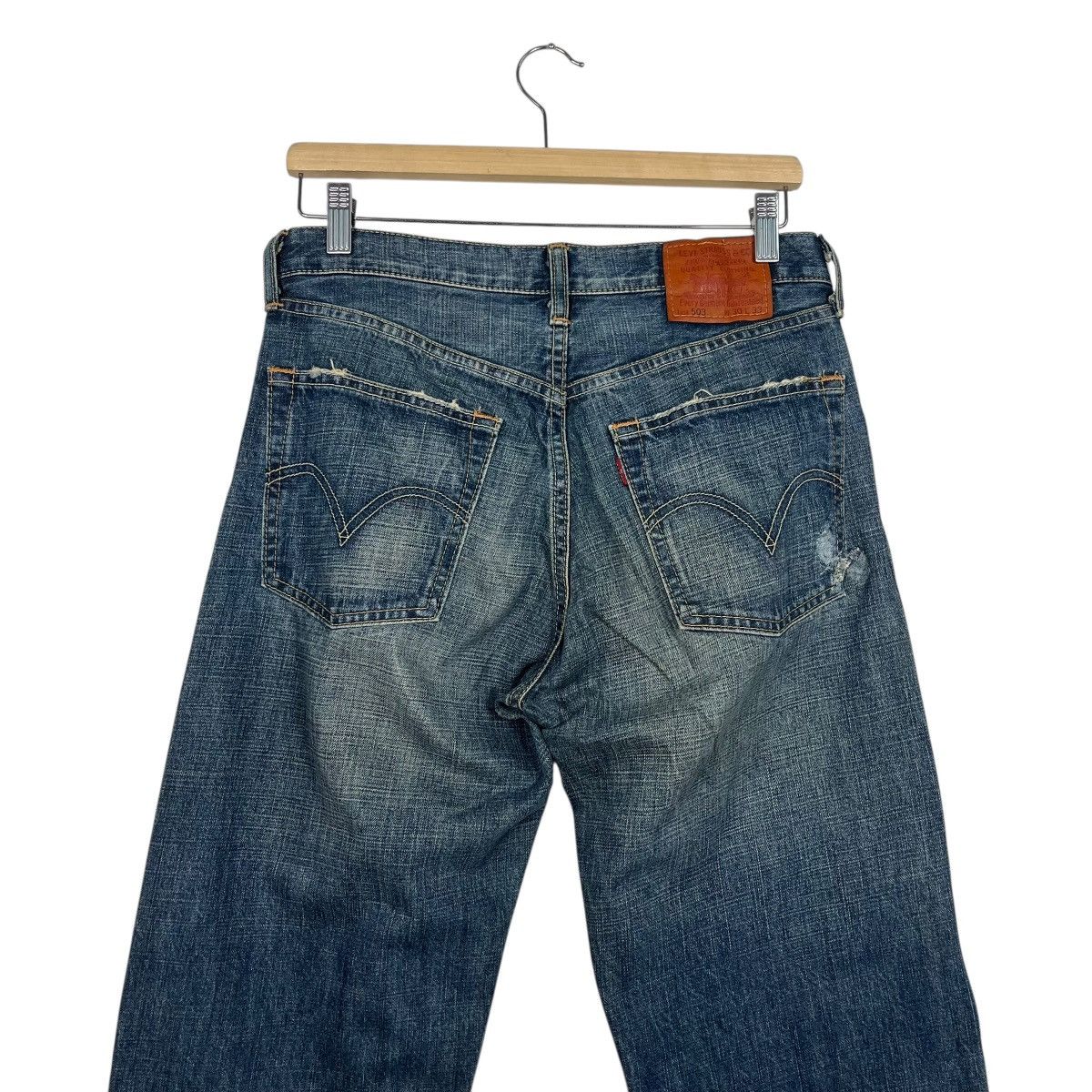 Levi's Vintage Y2k Levis Lot 503 Denim Jeans Size US 30 / EU 46 - 9 Thumbnail