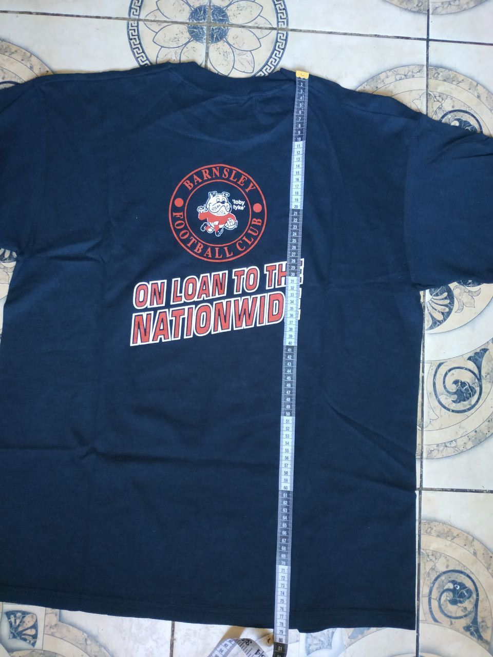 Fruit Of The Loom Vintage 90s Barnsley FCTobyTerminator We'll Be Back Screen Size US XL / EU 56 / 4 - 8 Thumbnail