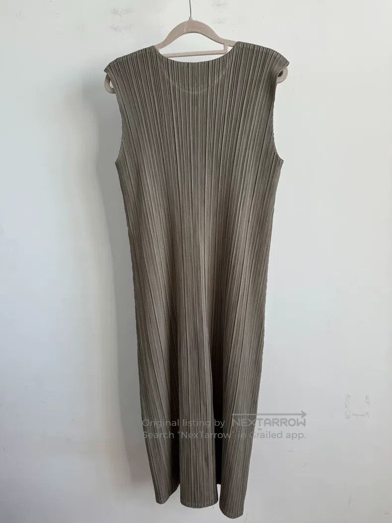 Issey Miyake Issey Miyake Gray Dress Size XXL / US 16-18 / IT 52-54 - 2 Thumbnail