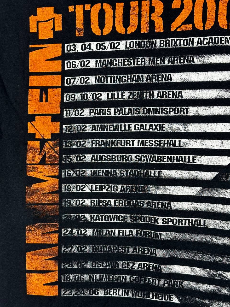Band Tees × Vintage Vintage Rammstein “Reise, Reise” 2005 tour t-shirt Size US L / EU 52-54 / 3 - 9 Thumbnail