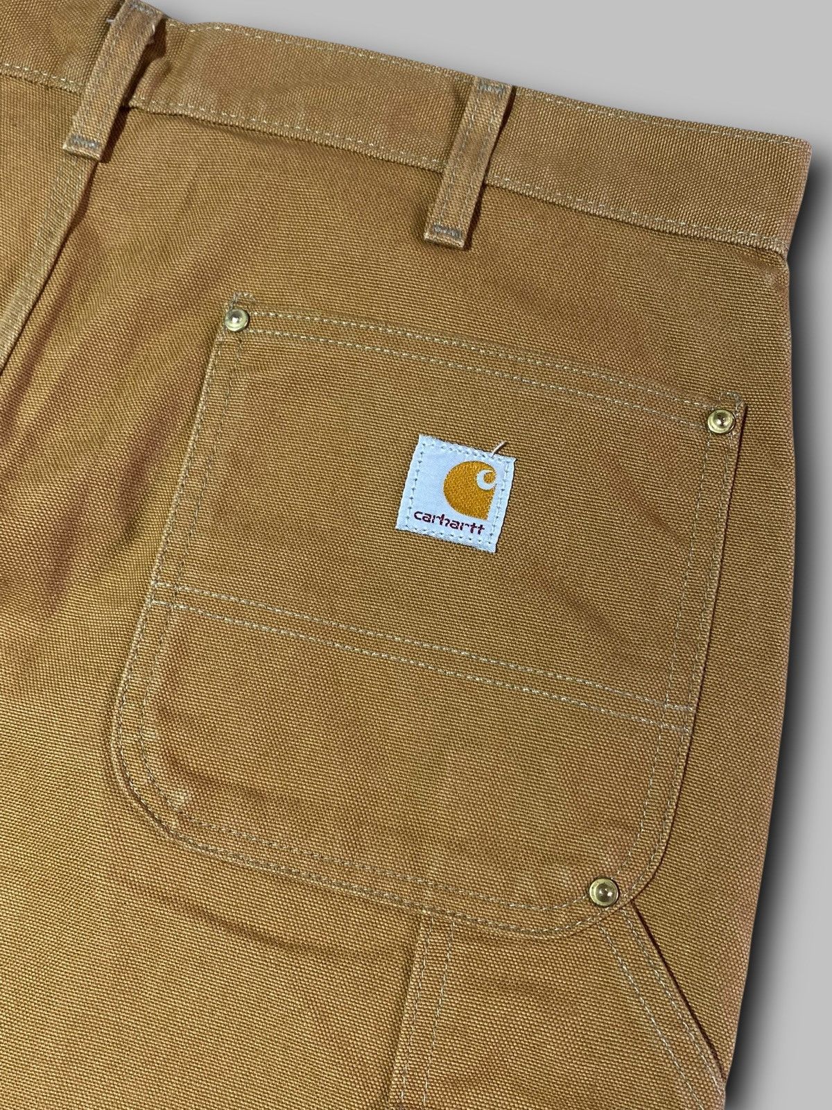 Carhartt Vintage Carhartt Double Knee Work Pants Brown B01 BRN Size US 36 / EU 52 - 5 Thumbnail