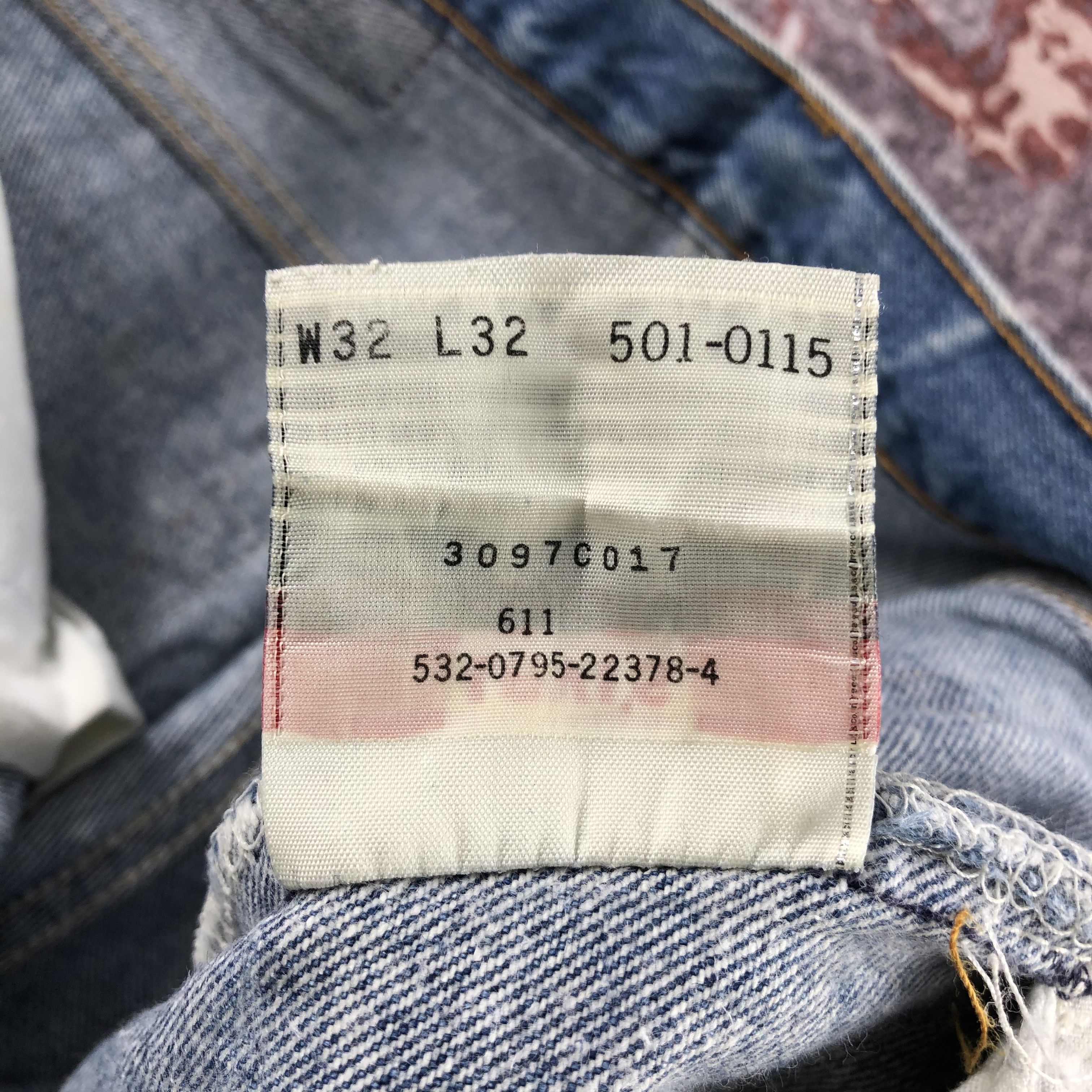 Levi's 90s Vintage Levis 501 Jeans-JM2930 Size US 31 - 13 Thumbnail