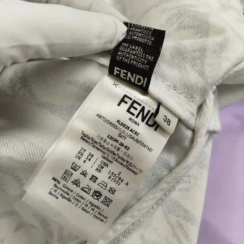 Fendi Fendi Blue Denim Skirt Suit Size XXS / US 00 / IT 34 - 6 Thumbnail