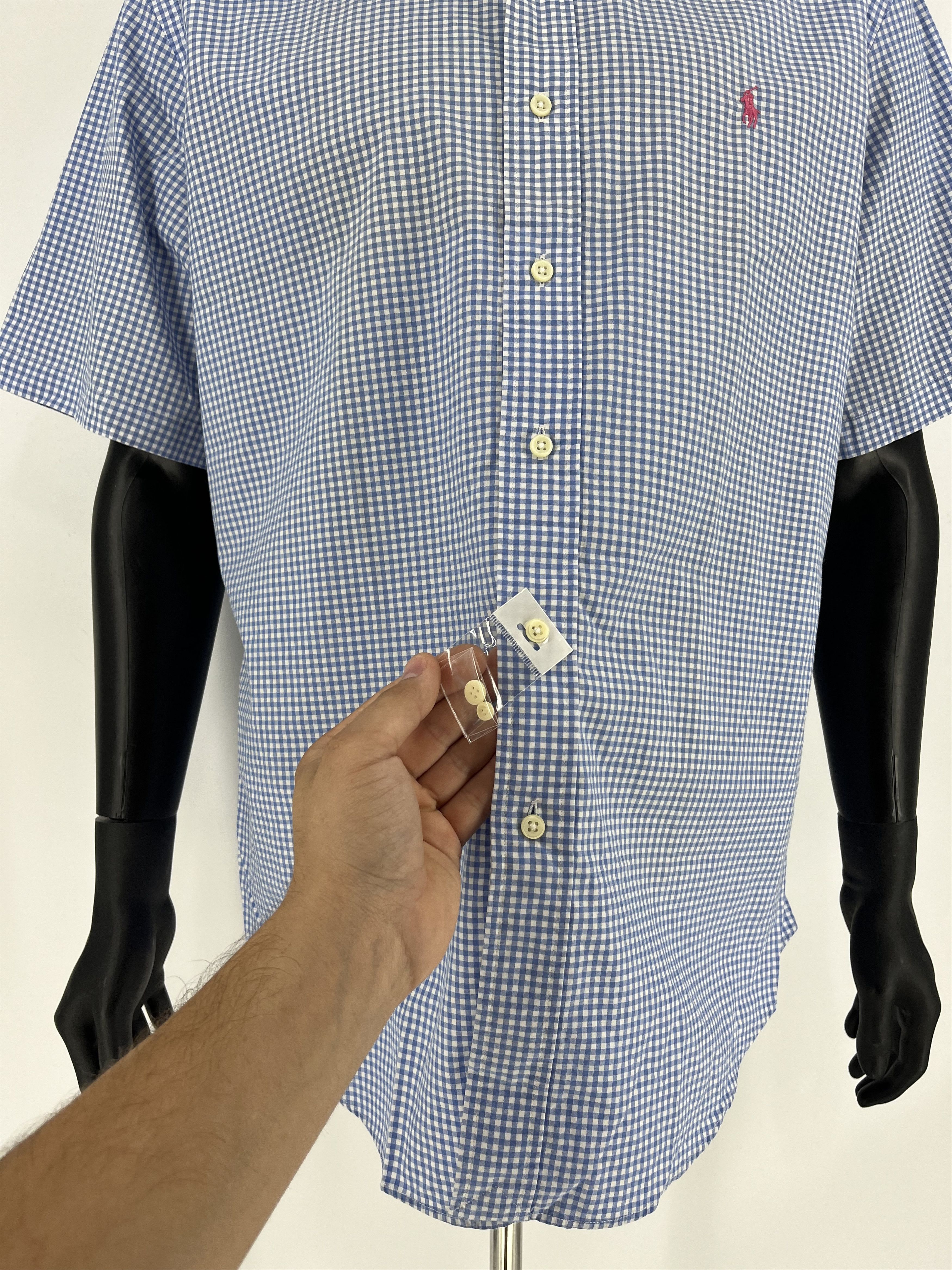 Polo Ralph Lauren × Ralph Lauren × Vintage NEW! y2k Polo Ralph Lauren Plaid Blake Cotton Flannel Size US XL / EU 56 / 4 - 8 Thumbnail