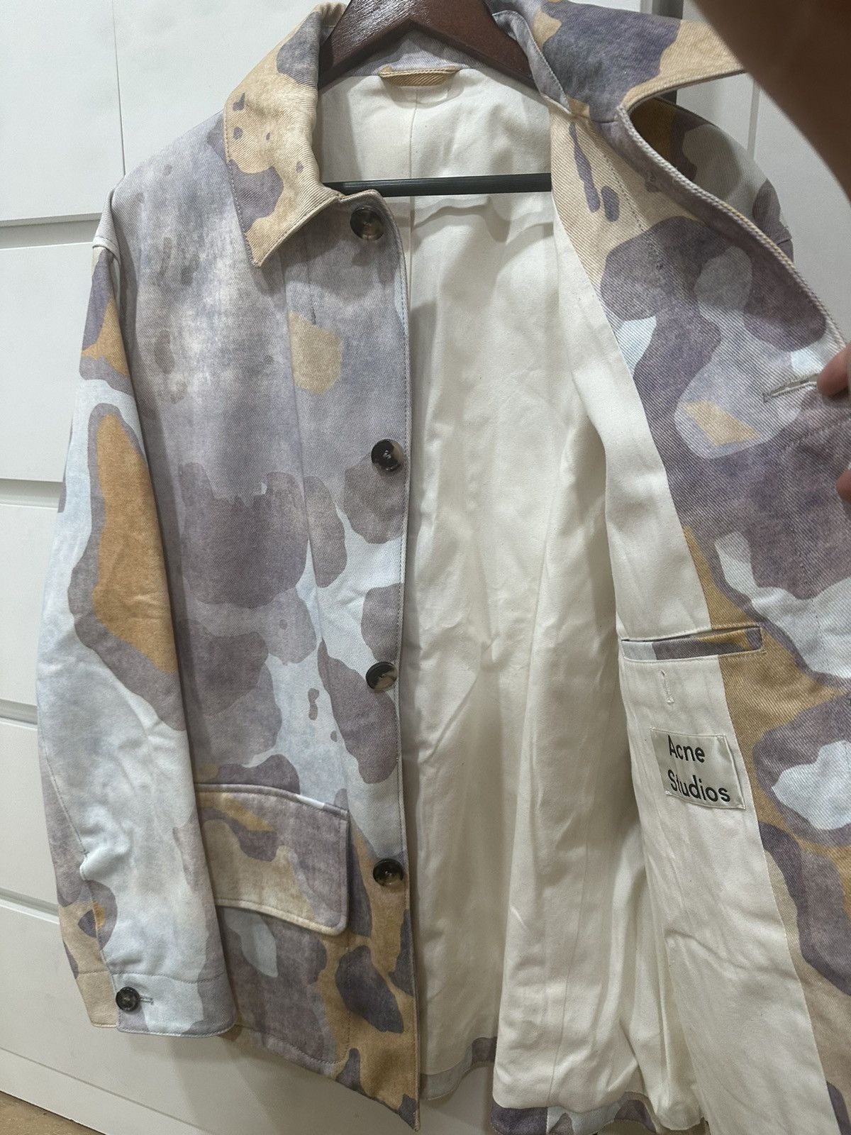 Acne Studios RARE GRAIL acne studios printed jacket Size US XL / EU 56 / 4 - 4 Thumbnail