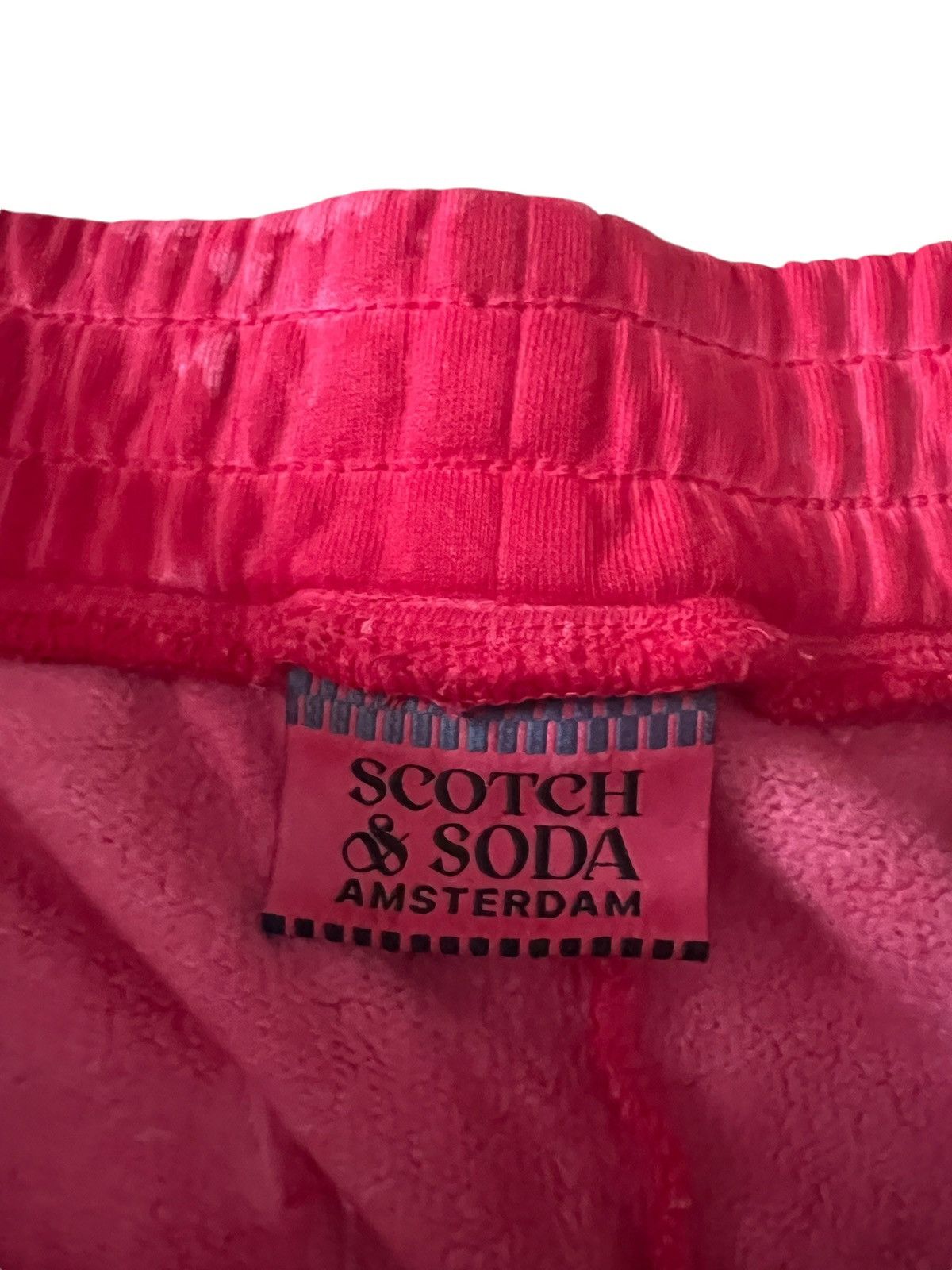 Scotch & Soda Scotch & Soda Mens Pink Oil Dye Sweat Shorts $118 Size XL Size US 36 / EU 52 - 6 Thumbnail