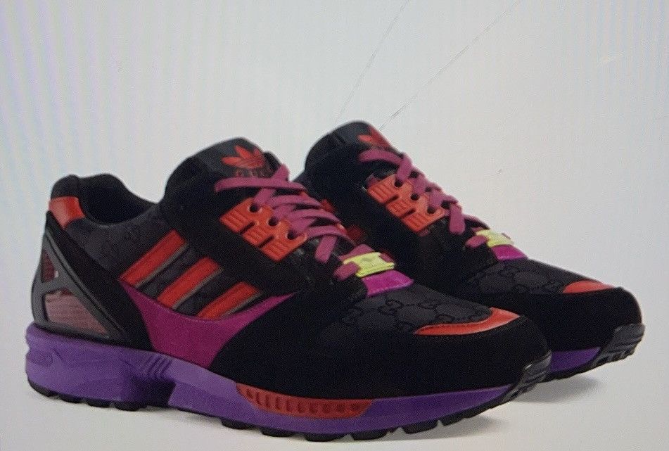 Gucci x Adidas ZX8000 Nubuk Alaska Sneaker