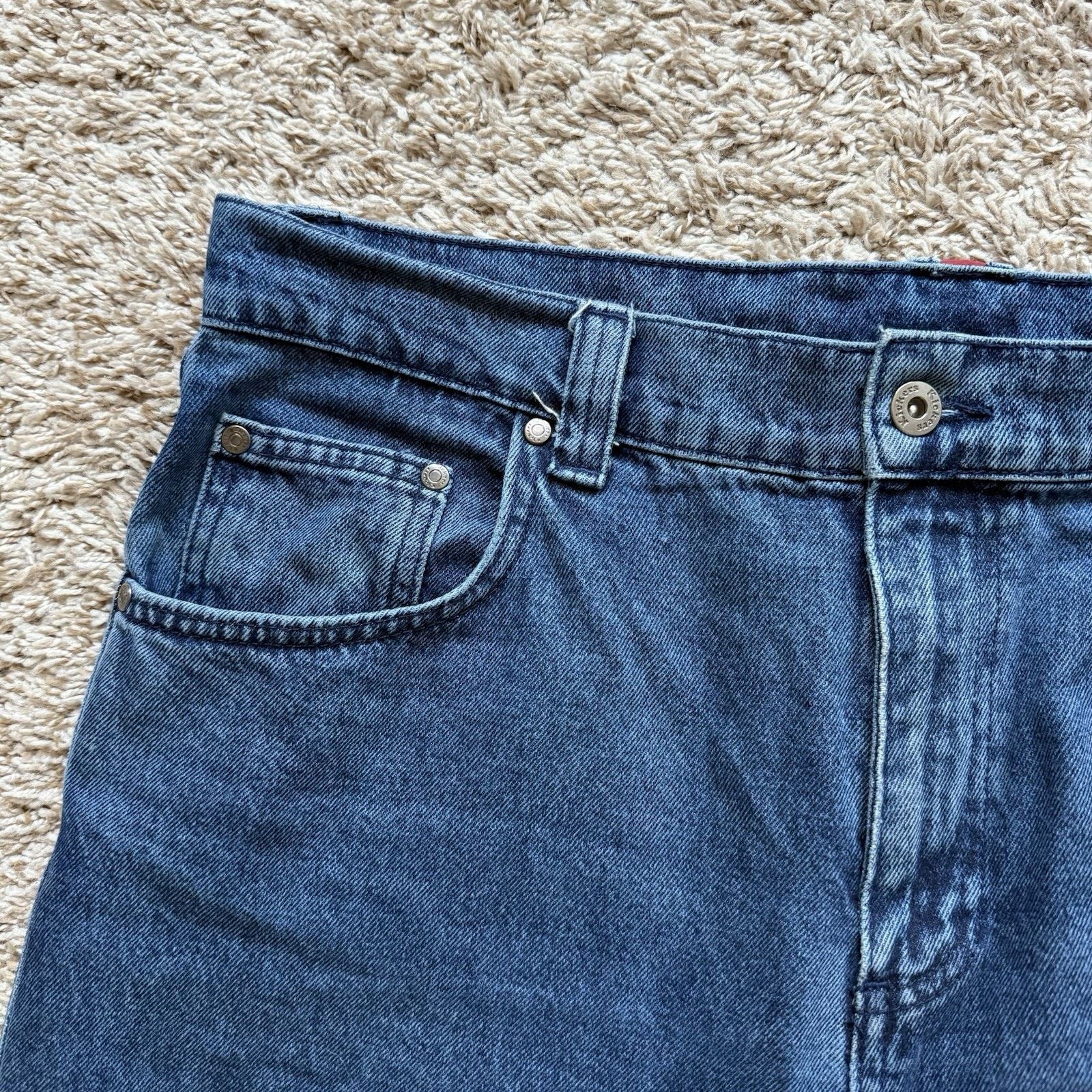 Kickers Kickers UK Denim Baggy Indigo Blue Jeans Pants Wom Size 34 Size 34" / US 12 / IT 48 - 10 Thumbnail