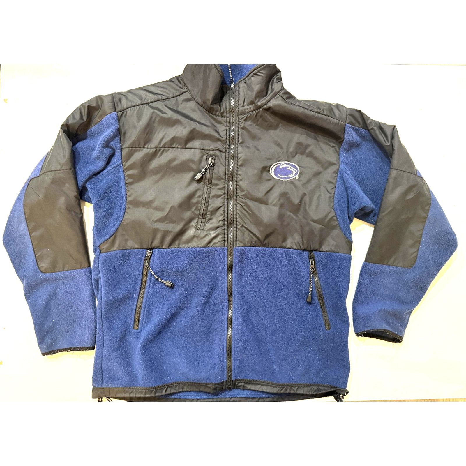 & Other Stories Vintage 90s Penn State Fleece Jacket Mens Large Football Size US L / EU 52-54 / 3 - 1 Thumbnail