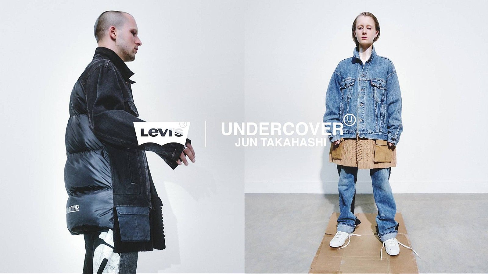 Undercover Levi's® X Undercover Hybrid Trucker Down Jacket   Grailed