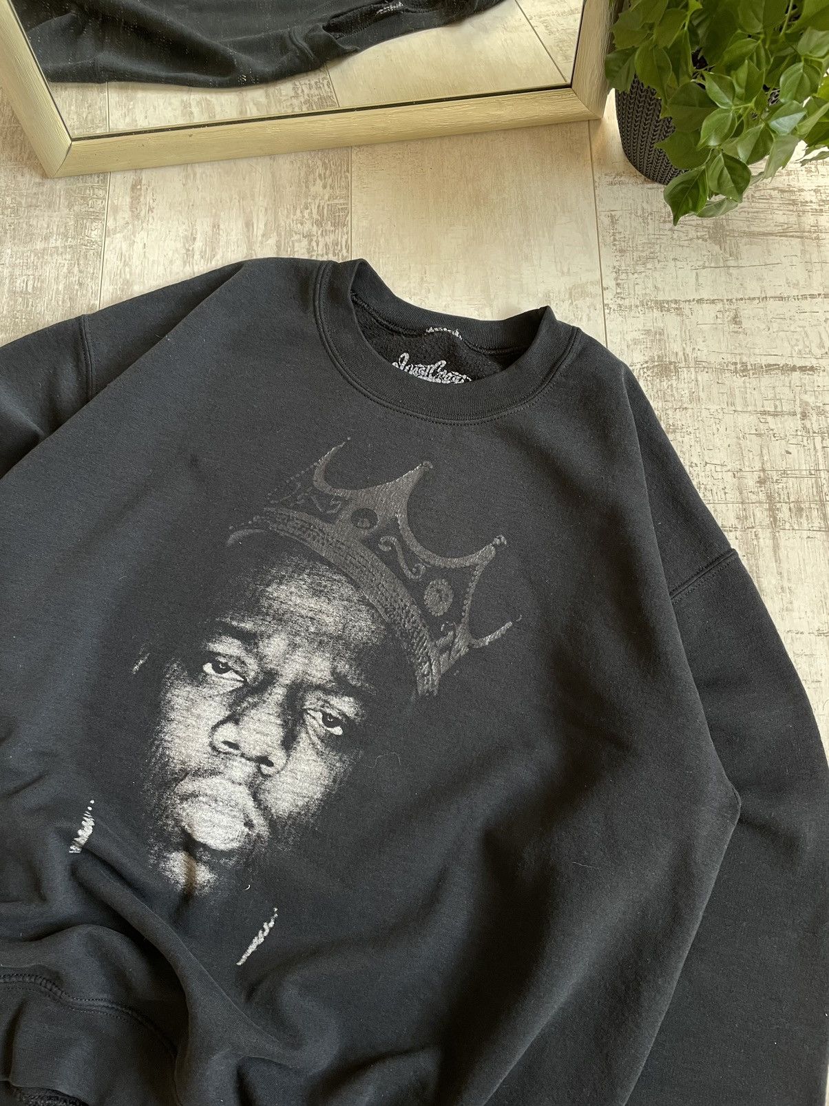 Rap Tees 90’s Vintage Notorious B.I.G. Sweatshirt Rap Printed Logo Size US L / EU 52-54 / 3 - 4 Thumbnail
