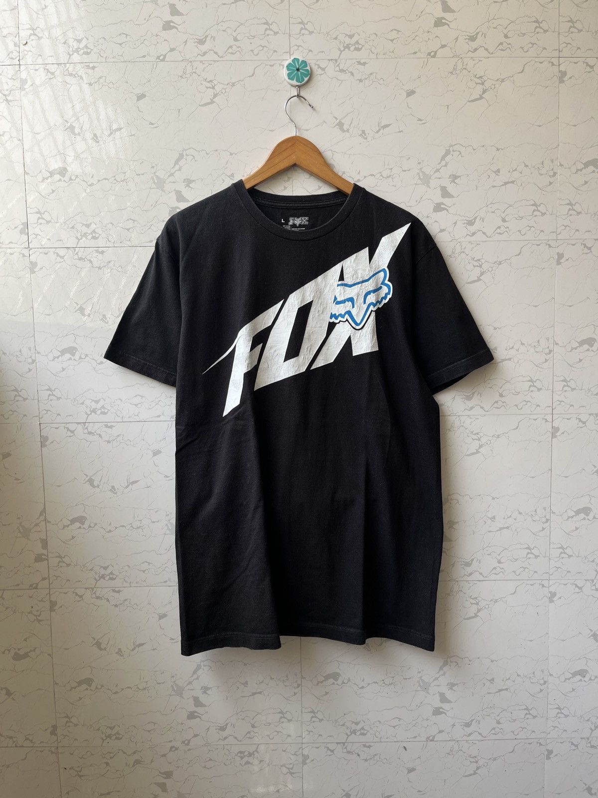 Fox Racing VINTAGE y2k FOX RACING Big Logo Tee Size US L / EU 52-54 / 3 - 1 Thumbnail