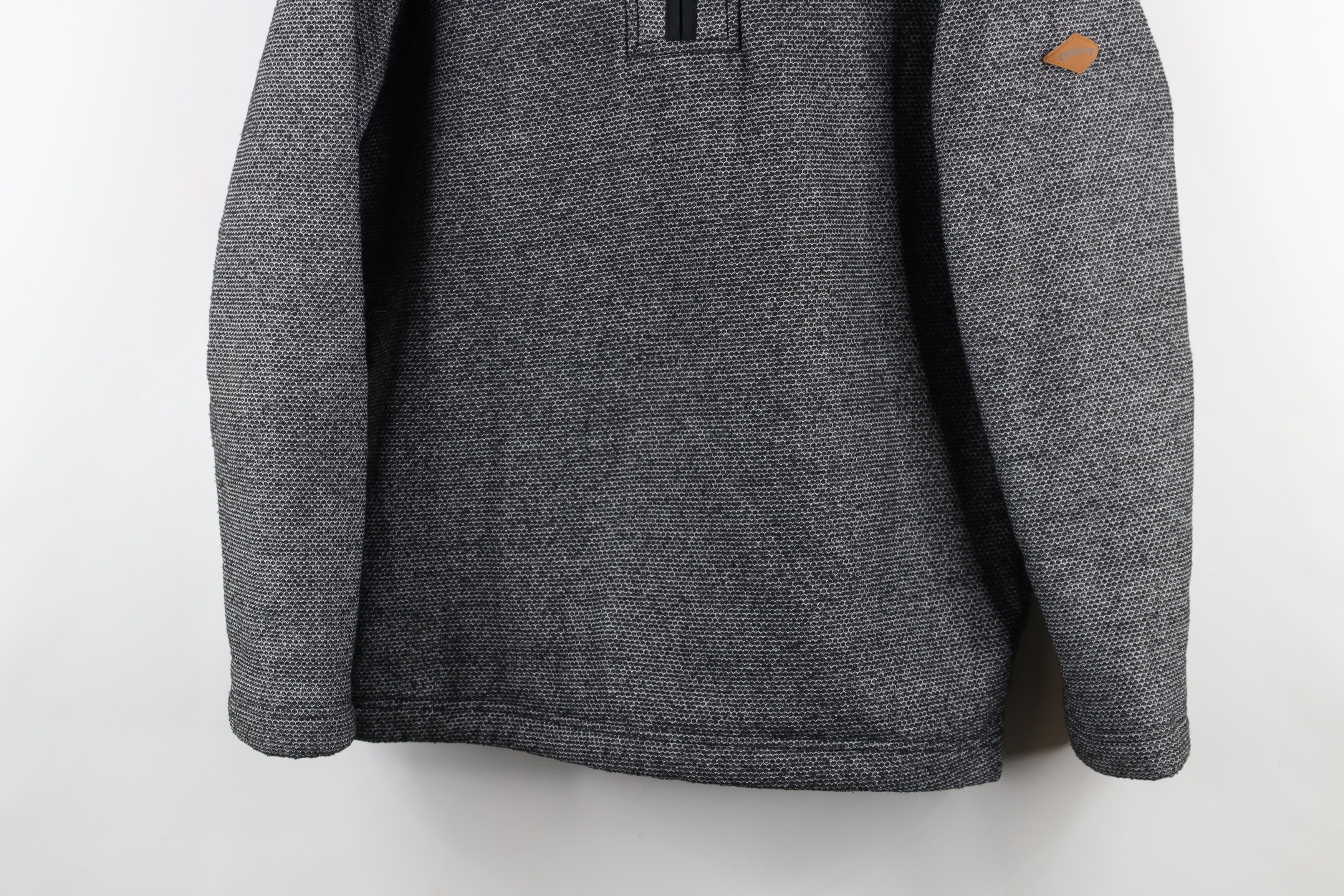 Orvis × Vintage Vintage Y2K Orvis Deep Pile Fleece Lined Half Zip Sweater Size US M / EU 48-50 / 2 - 3 Thumbnail