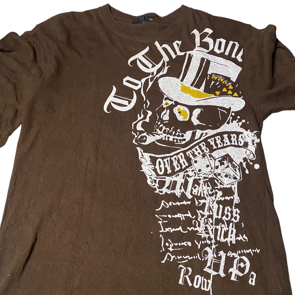 If Six Was Nine 2000's Nr Poem Tattoo Skull Joker Longsleeve Size US M / EU 48-50 / 2 - 4 Thumbnail