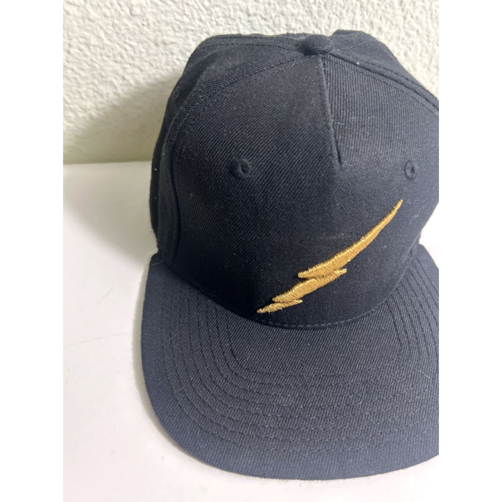 Vintage Bioworld Harry Potter Lightning Bolt Snapback Baseball Cap Black Hat Adjustable Size ONE SIZE - 2 Thumbnail