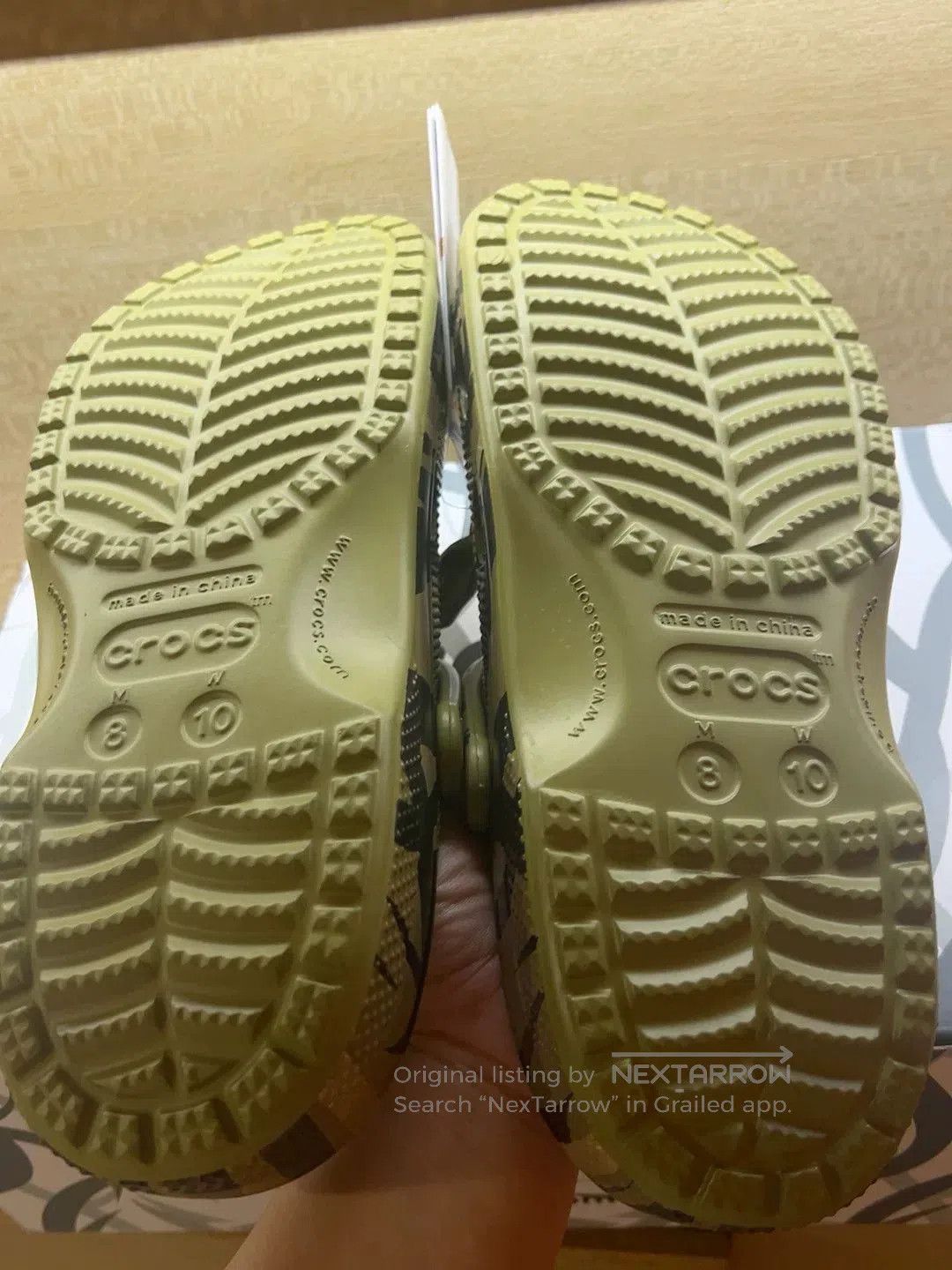 Crocs CLOT x ALIANENGR x CROSS Green Thorn Crocs. Size US 8.5 / EU 41-42 - 2 Thumbnail