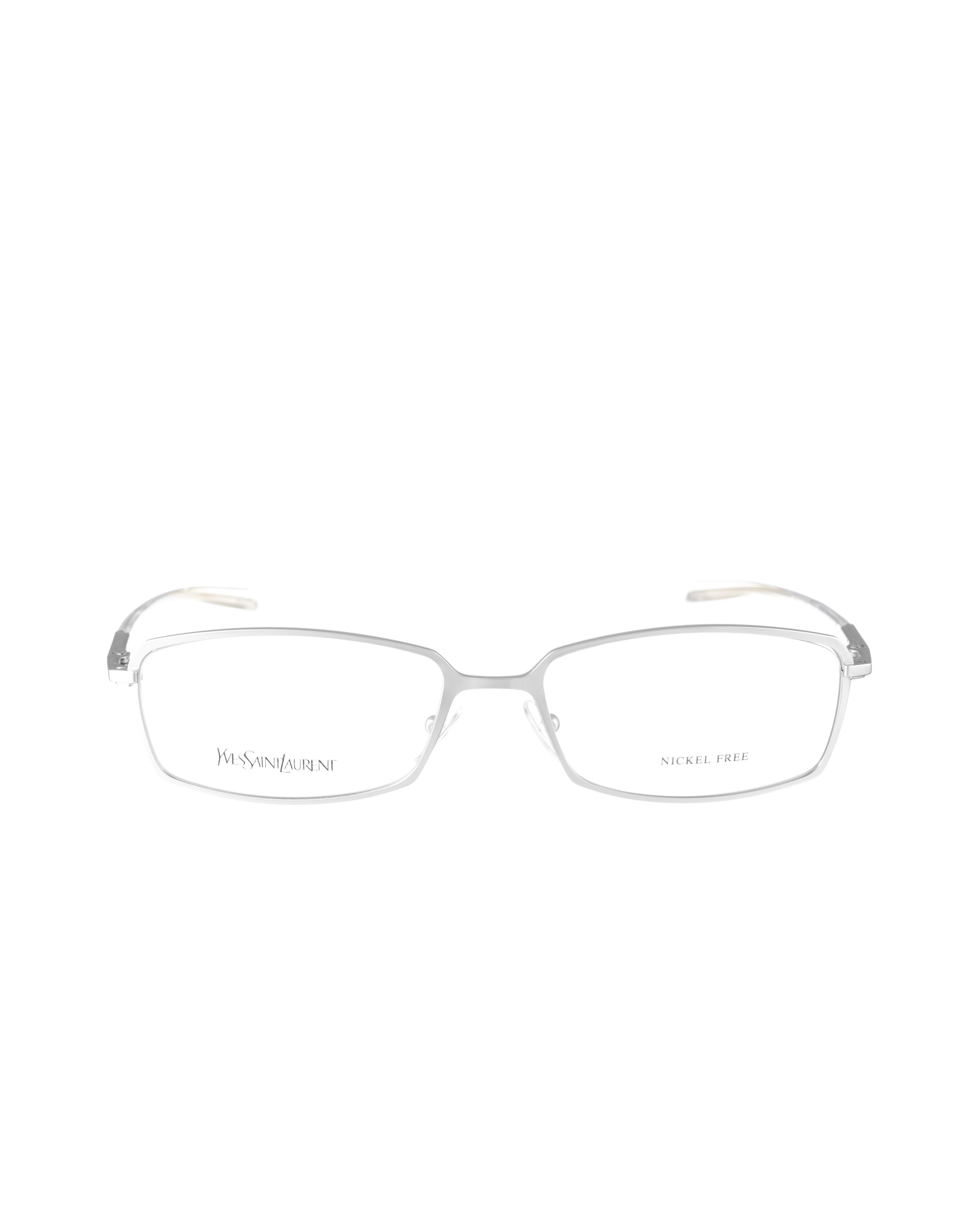 Yves Saint Laurent Yves Saint Laurent 00s Metallic Thin Glasses Size ONE SIZE - 2 Thumbnail