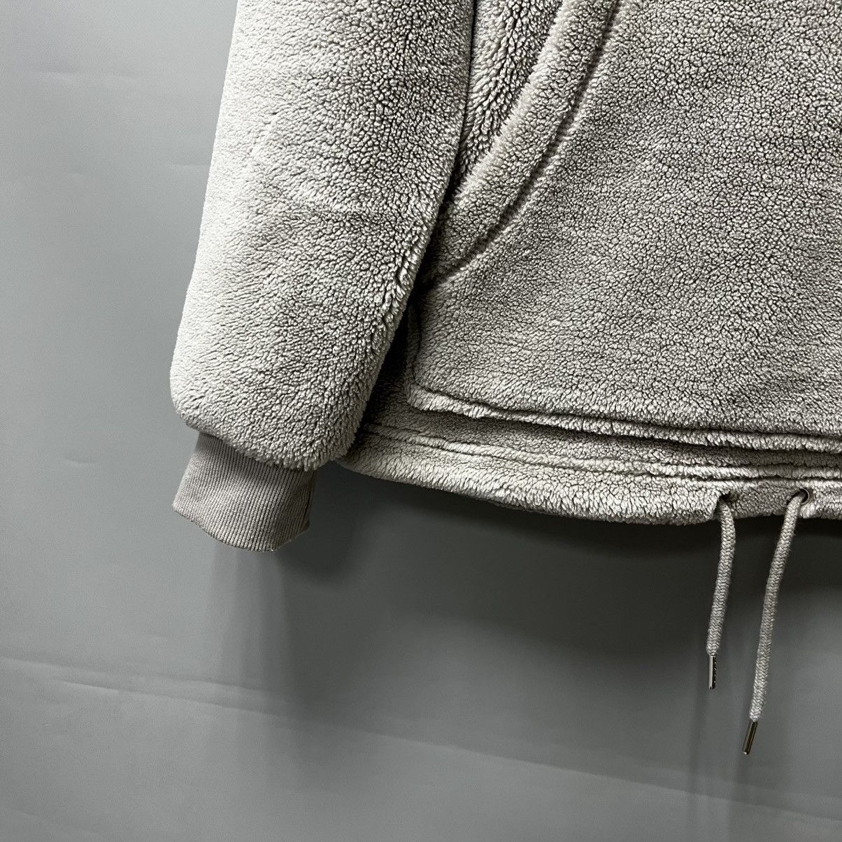 Japanese Brand × Mki Miyuki Zoku MKI Miyuki Zoki Sherpa Hoodie Fleece Jacket 1/4 zip y2k Size US S / EU 44-46 / 1 - 4 Thumbnail