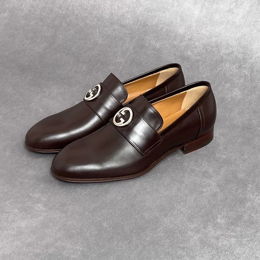 Gucci Gucci Leather Lowtop Sneakers 7.5 Men Size US 7.5 / EU 40-41 - 1 Thumbnail