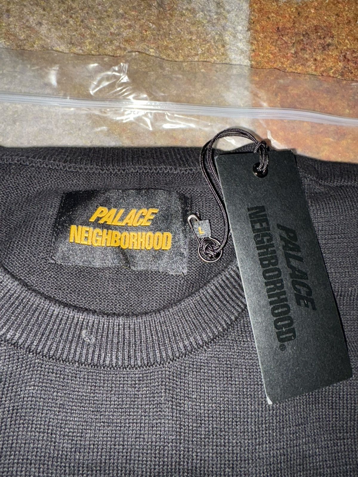 Palace x Neighborhood Knitted Moto Top