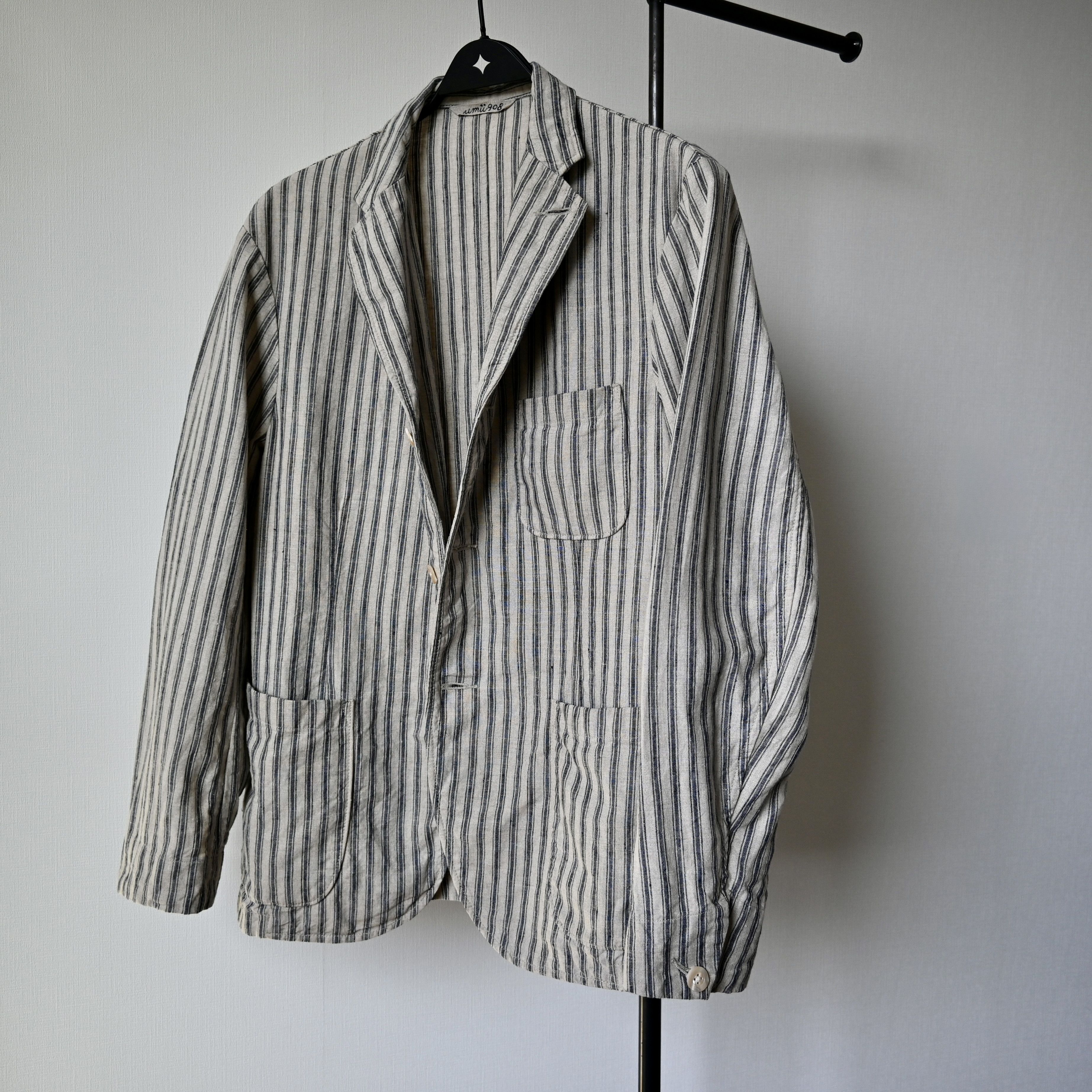 Umii 908 Umii 908 by 45rpm linen tailored jacket, made in Japan Size US M / EU 48-50 / 2 - 22 Thumbnail
