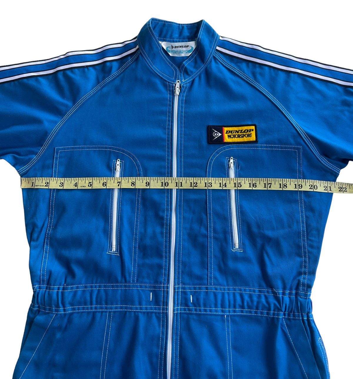 Dunlop Vintage Dunlop Motorsport Racing Tsunagi Jumpsuit Coverall Size US L / EU 52-54 / 3 - 20 Thumbnail