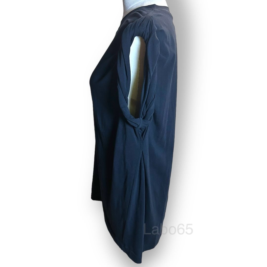 Maison Margiela MAISON MARGIELA » Avant-Garde Draped Asymmetrical Top Size L / US 10 / IT 46 - 7 Thumbnail