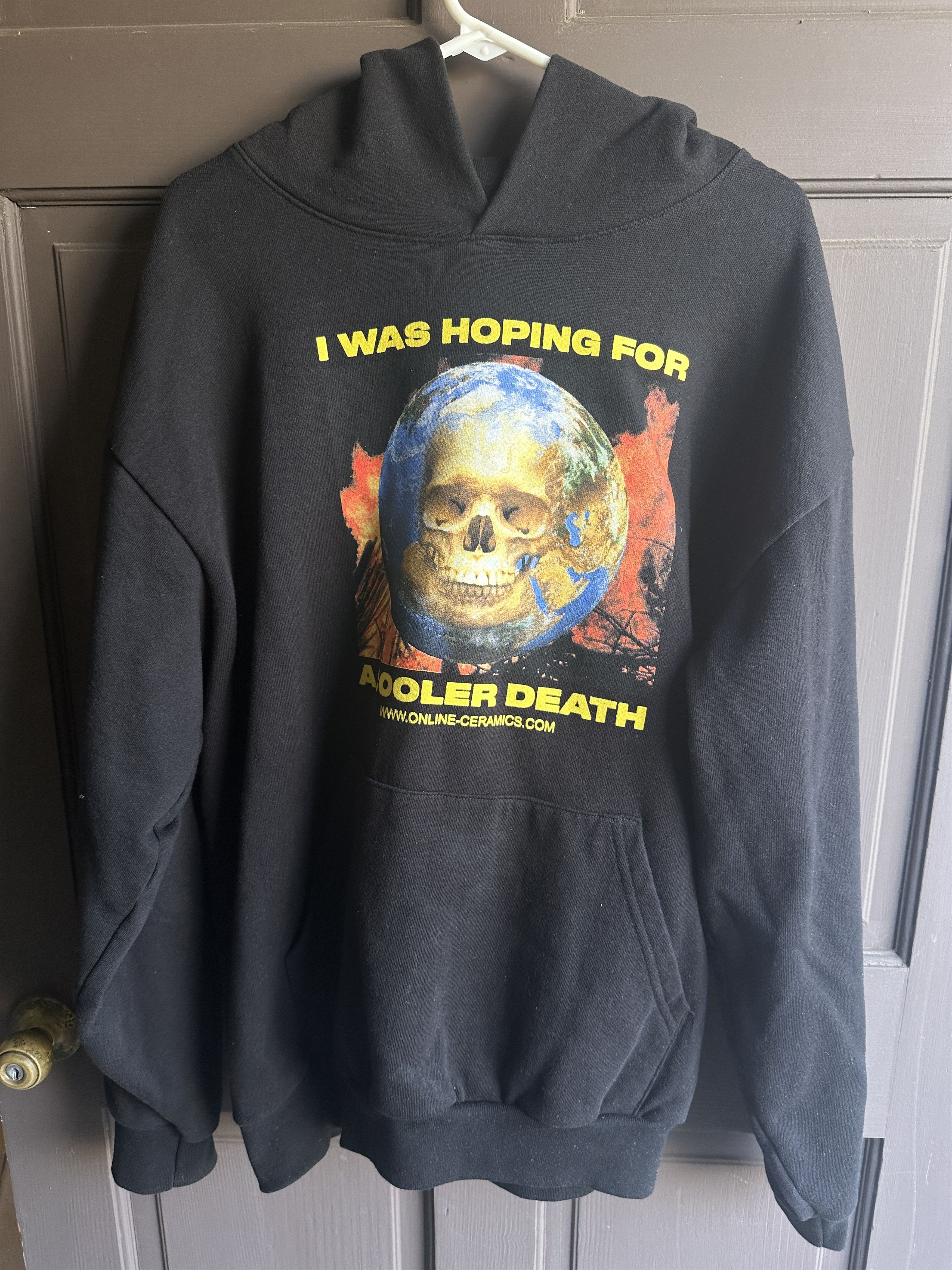 Online Ceramics Online Ceramics hoodie “cooler death” Size US XL / EU 56 / 4 - 1 Thumbnail