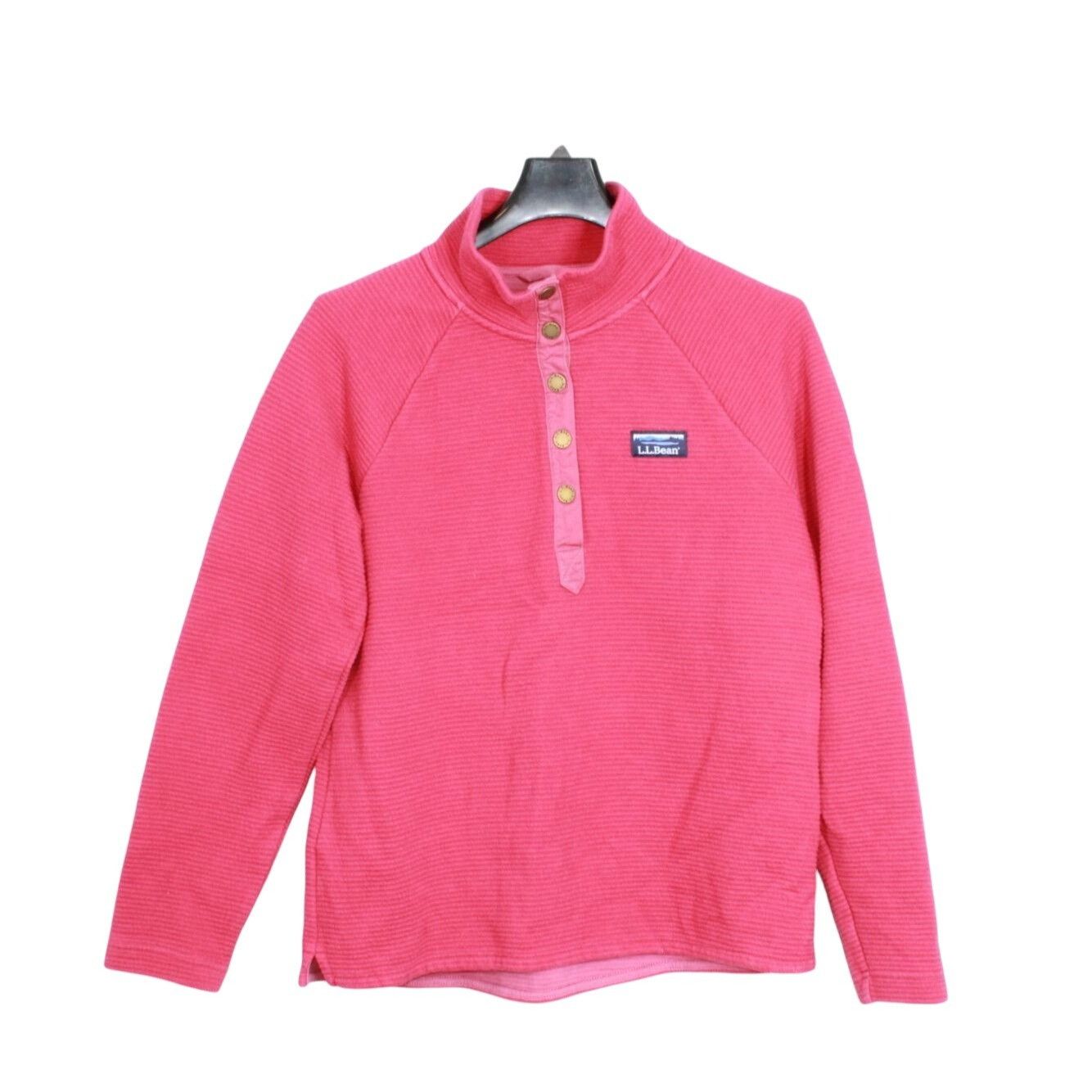 L.L. Bean LL Bean Lakewashed Double-Knit Quarter Snap Pullover S Size S / US 4 / IT 40 - 1 Thumbnail