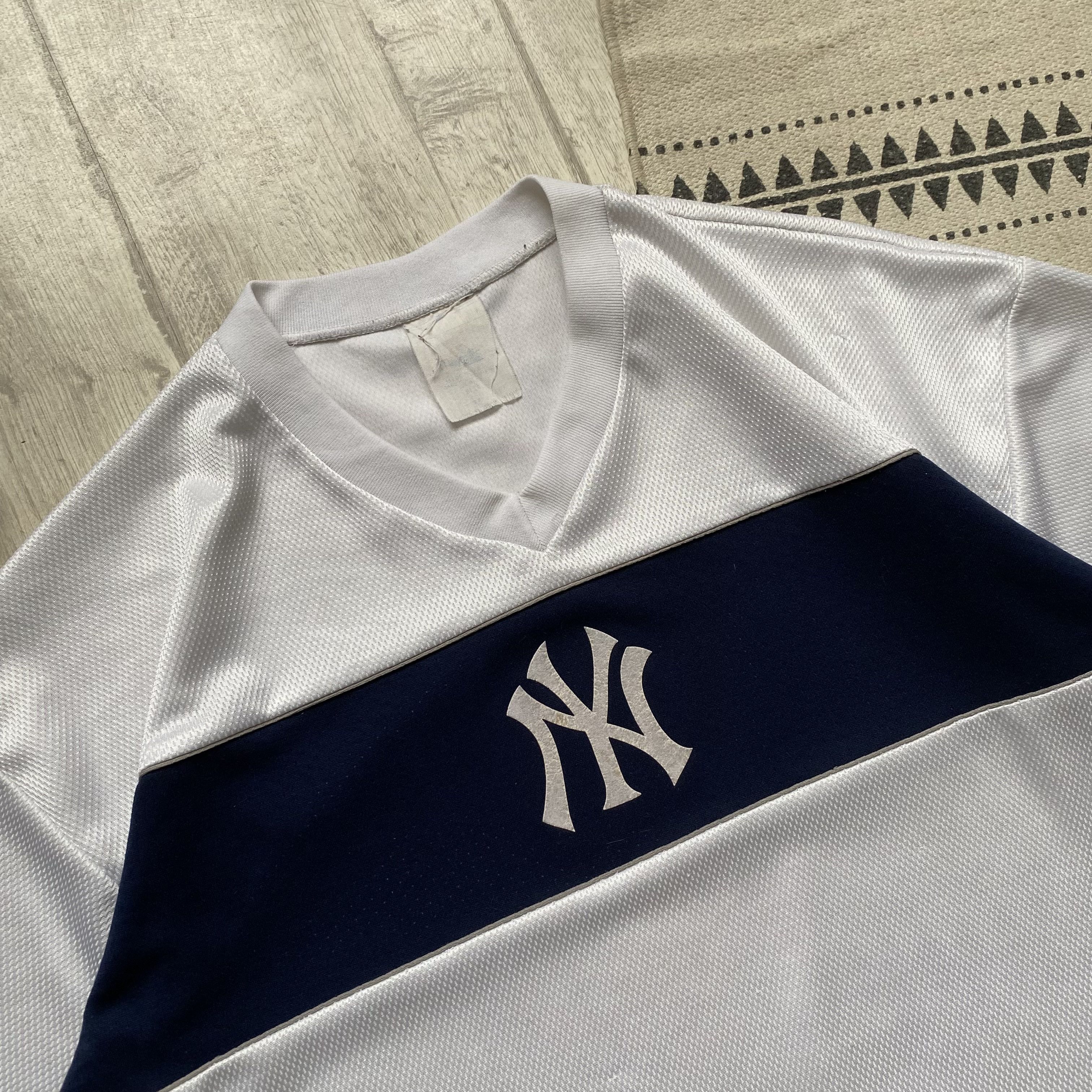 New York Yankees Vintage 90s Majestic New York Yankees jersey tee Made in USA Size US M / EU 48-50 / 2 - 4 Thumbnail