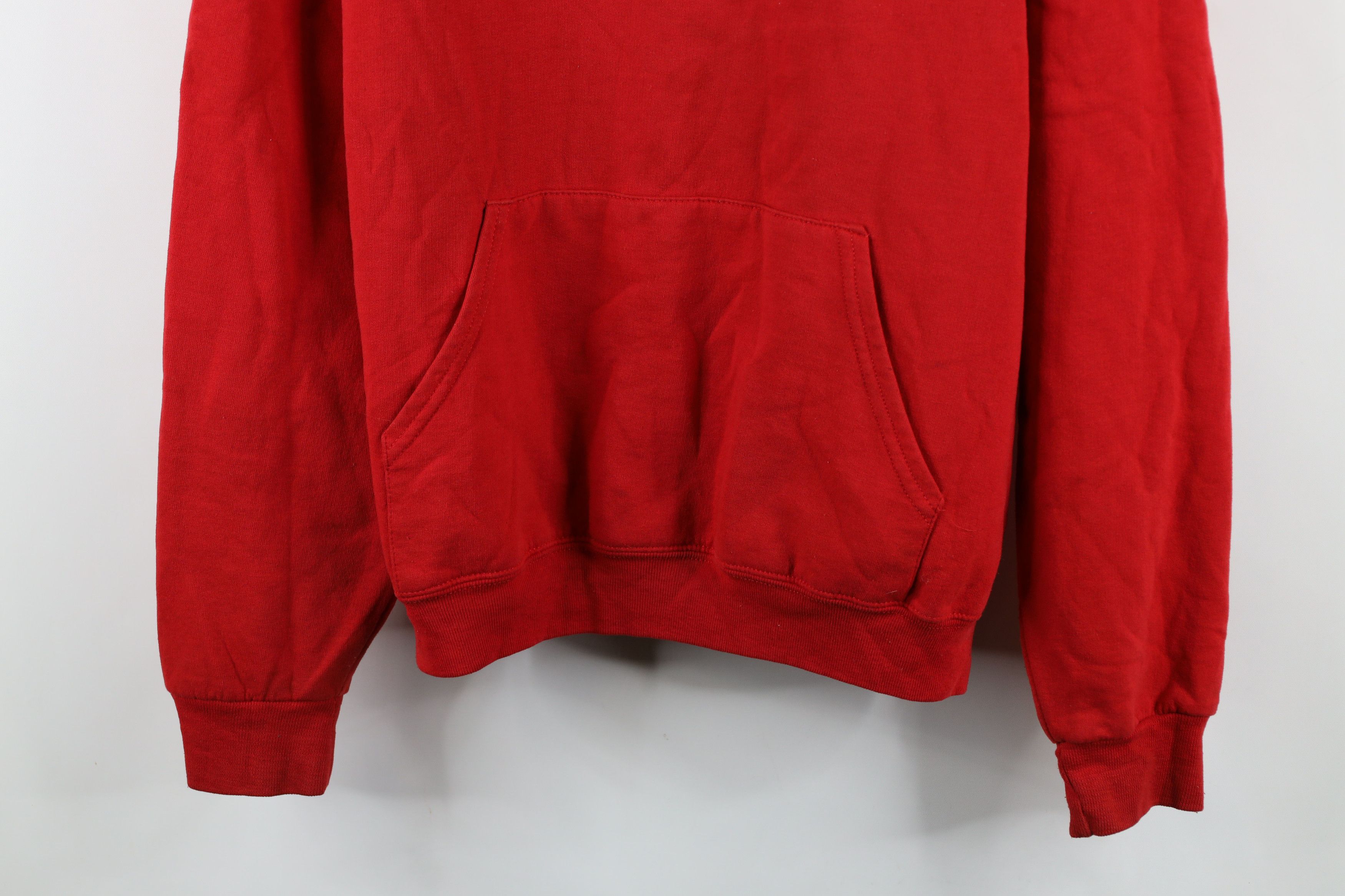 Vintage Vintage Spell Out North Carolina State University Hoodie Red Size US XL / EU 56 / 4 - 3 Thumbnail