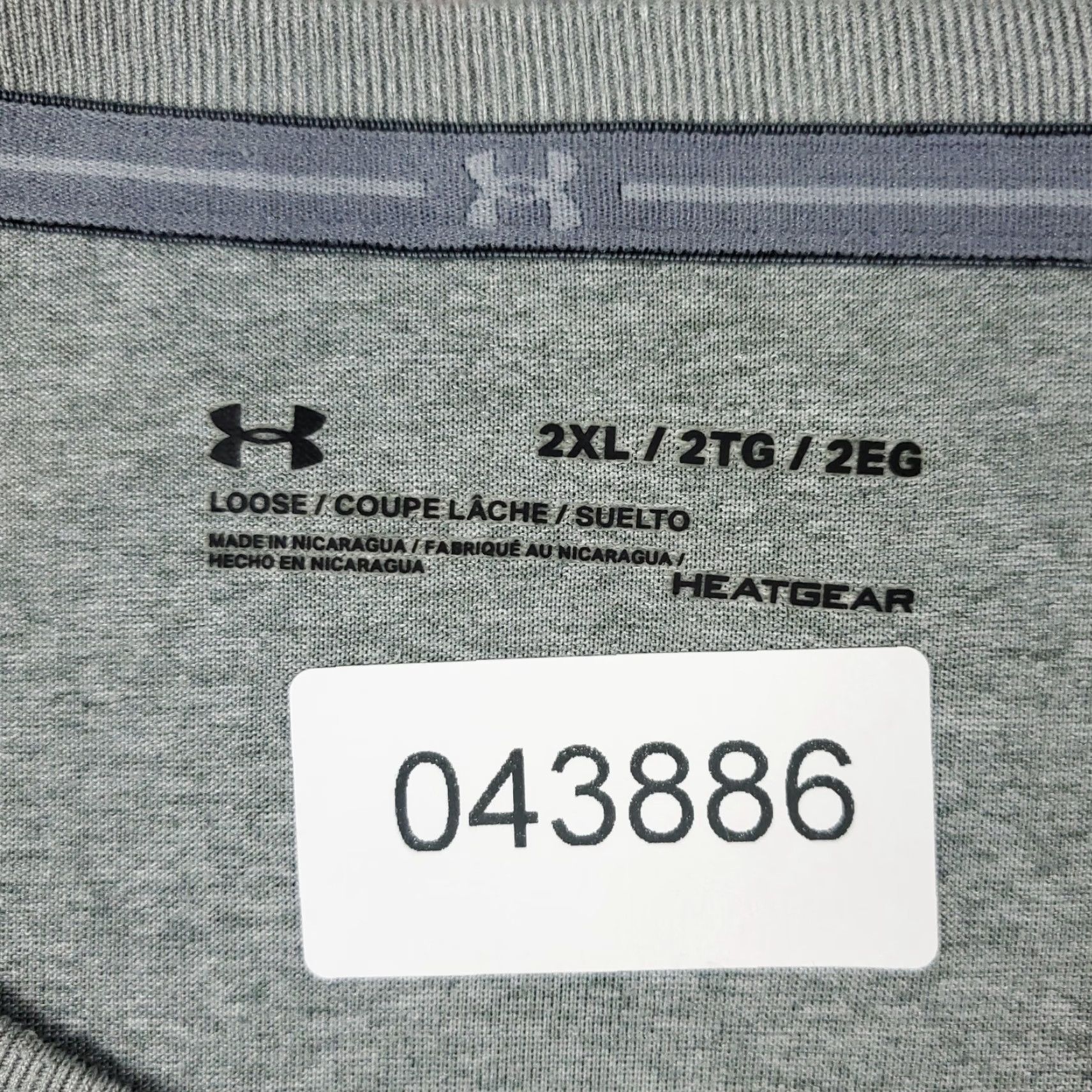 Under Armour Under Armour T Shirt Mens 2XL Gray Active Work Out Short Sleeve Size US XXL / EU 58 / 5 - 6 Thumbnail