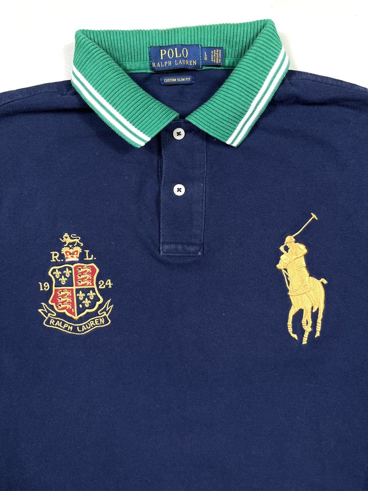 Polo Ralph Lauren Ralph Lauren Poloshirt Big Pony Size US L / EU 52-54 / 3 - 4 Thumbnail