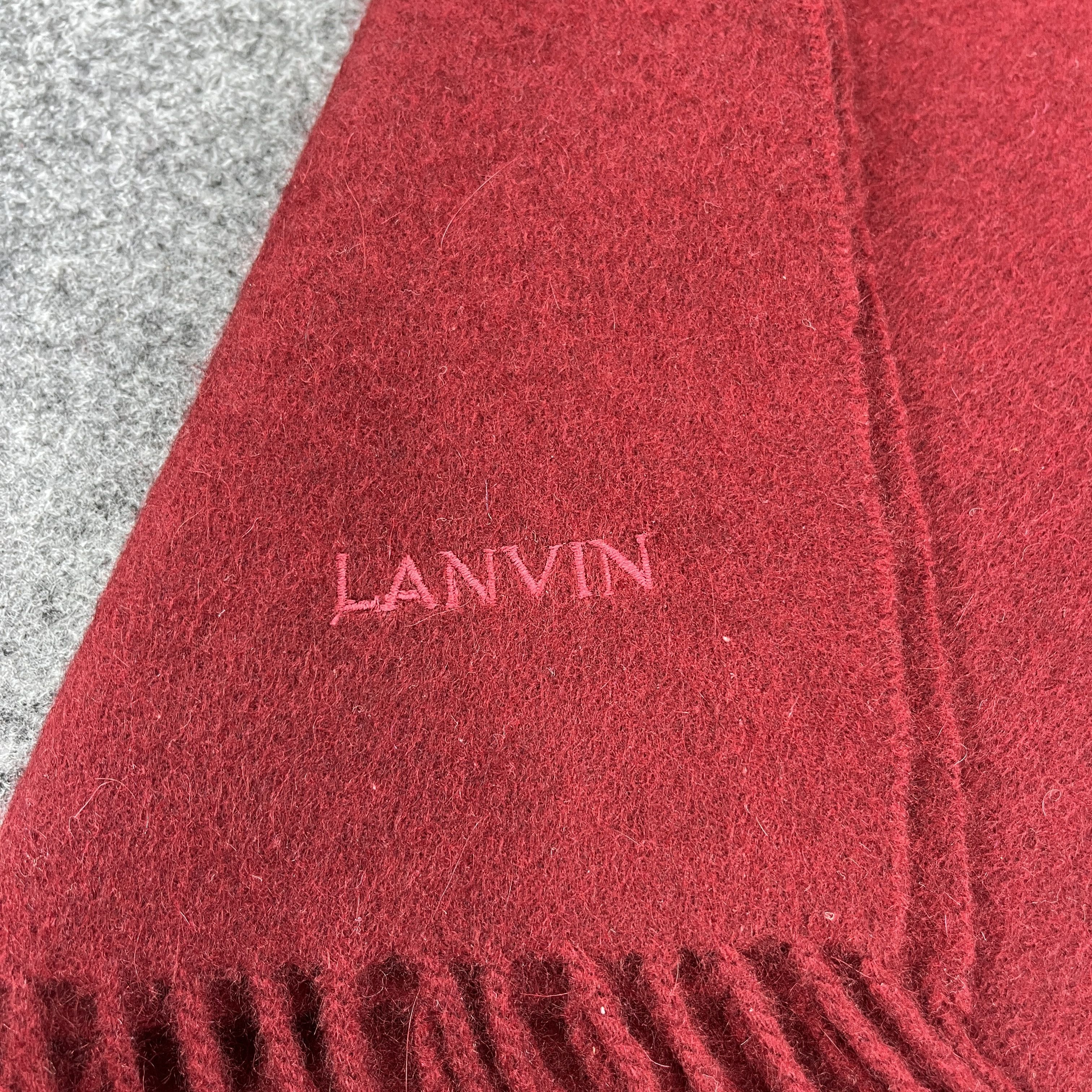 Lanvin Lanvin Scarf / Muffler / Neckwear T1510 Size ONE SIZE - 10 Thumbnail