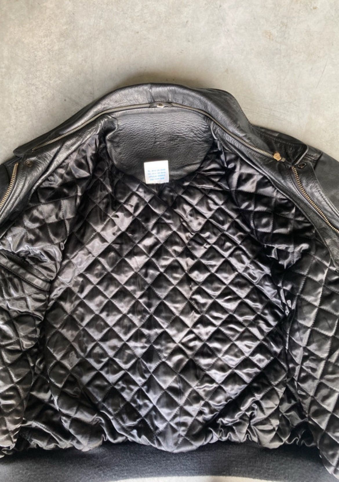 Apple Vintage Apple High Flyer Leather Jacket Size US L / EU 52-54 / 3 - 7 Thumbnail