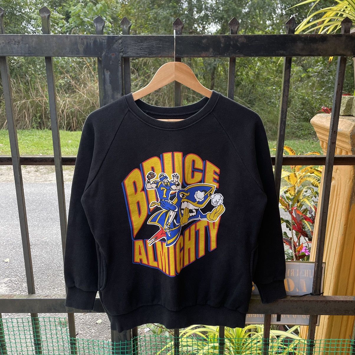 Vintage 🔥Vintage Bruce Almighty Big Logo Sweatshirts Size US S / EU 44-46 / 1 - 1 Thumbnail