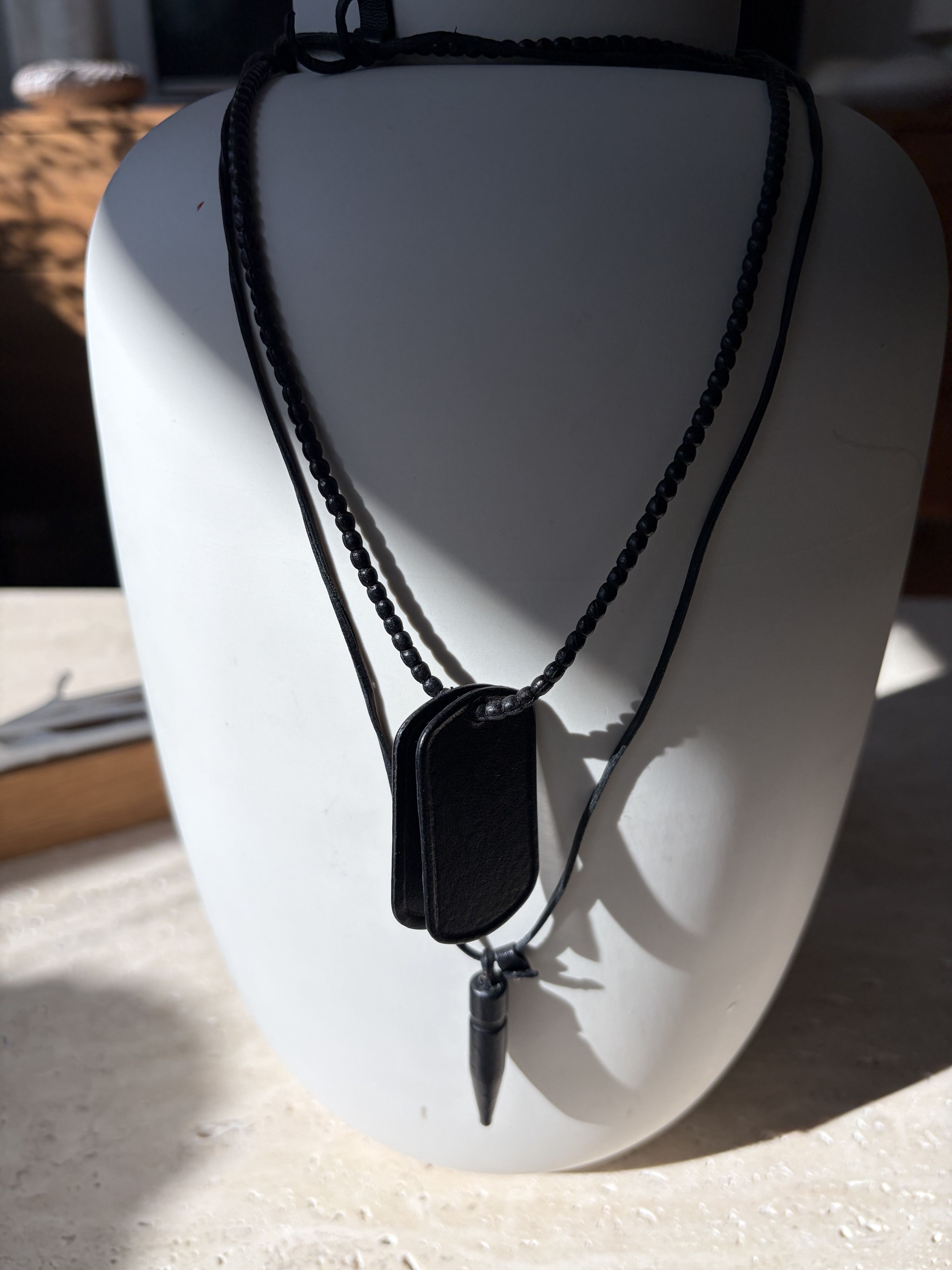 Other Natalia Brilli Lambskin Wrapped Necklace Set Size ONE SIZE - 2 Thumbnail
