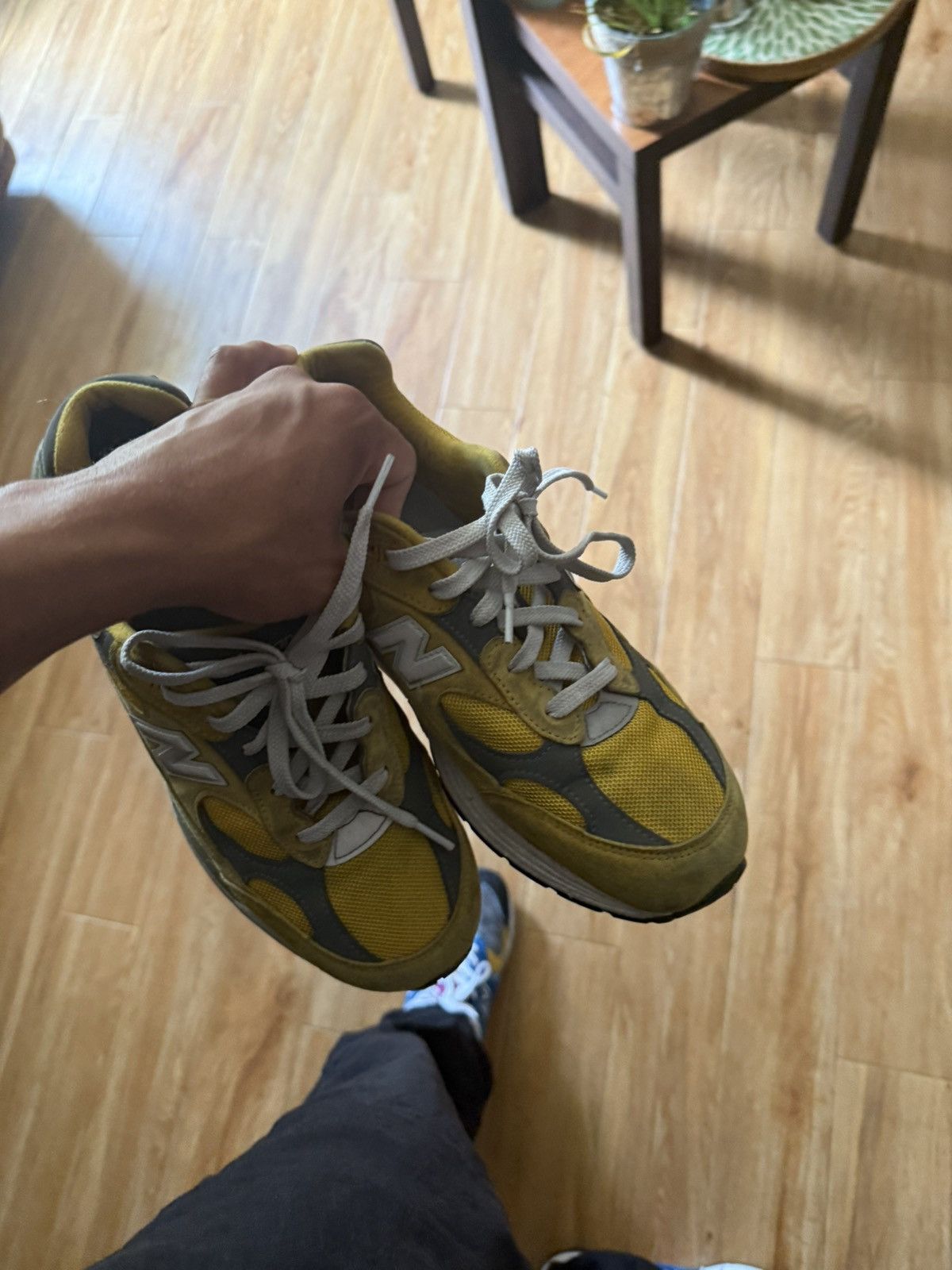 New Balance New Balance 992 - Yellow - Size 9.5 Size US 9.5 / EU 42-43 - 11 Thumbnail