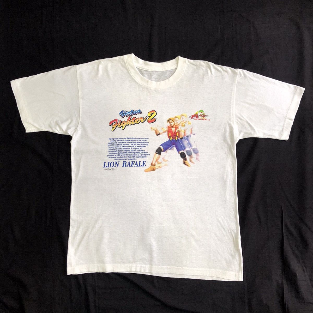 Japanese Brand × Vintage Vintage Promo Game Shirt Sega Virtua Fighter 2 1994 Size US L / EU 52-54 / 3 - 1 Thumbnail