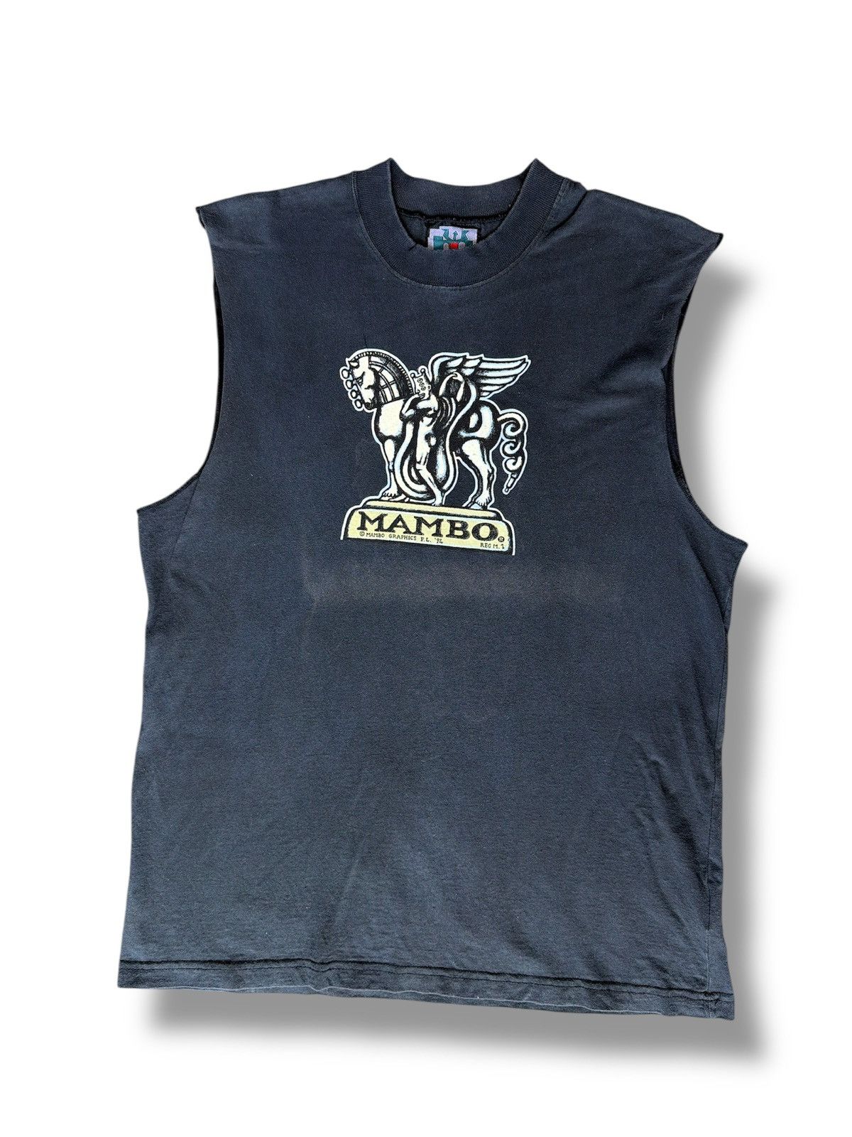 Mambo Vintage 1994 Mambo Pop Art Sleeveless Size US L / EU 52-54 / 3 - 2 Thumbnail