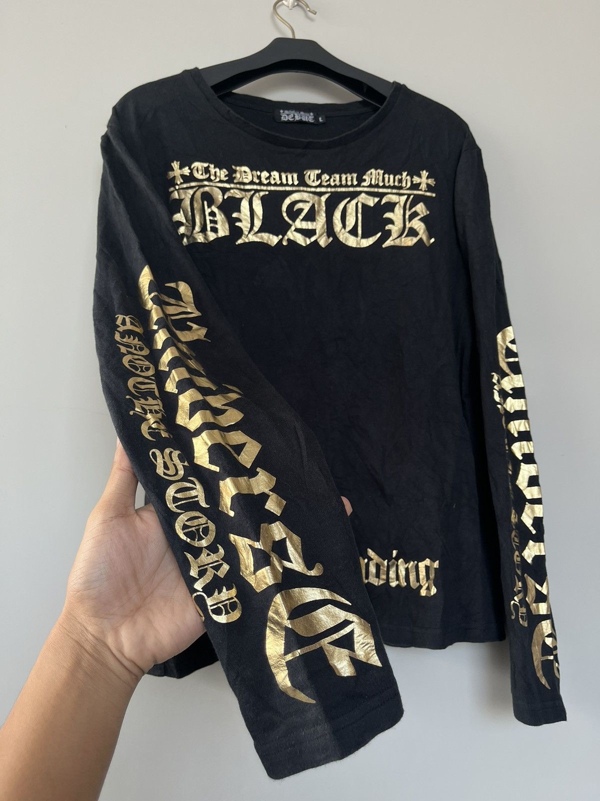 14th Addiction × KMRii × Yasuyuki Ishii JAPANESE DEBUT LE MODE POEM GOLD PUNK STYLE SEDITIONARIES Size US L / EU 52-54 / 3 - 3 Thumbnail
