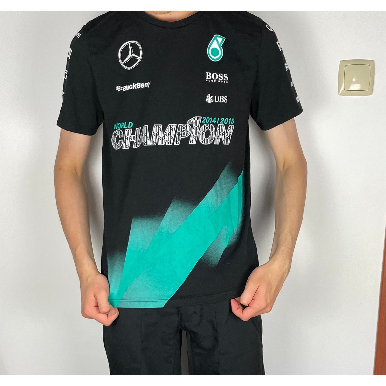 Hugo Boss × Mercedes-Benz Hugo Boss x Mercedes Benz Racing T-shirt Size US S / EU 44-46 / 1 - 2 Thumbnail